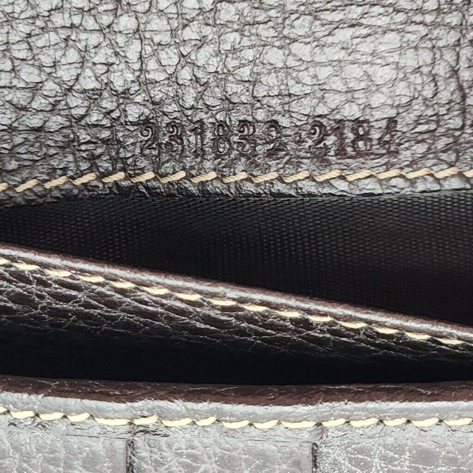 Gucci Gucci Monogram Continental Charmy Wallet Brown Size ONE SIZE - 5 Thumbnail