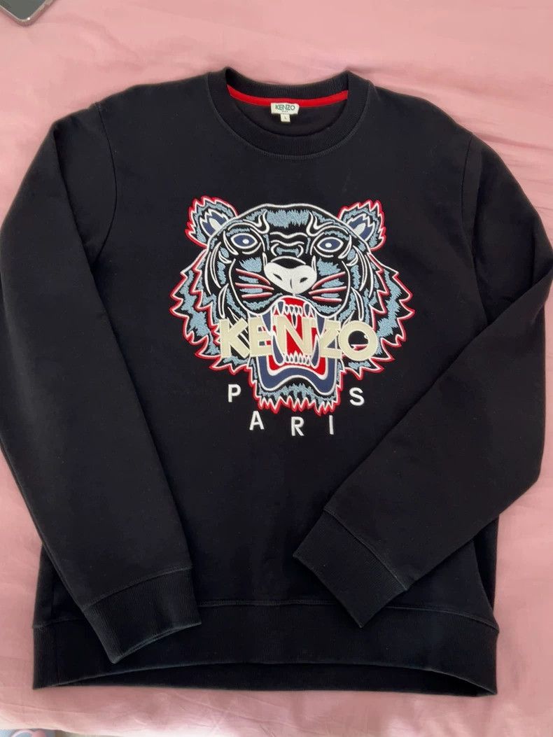 Bape KENZO Classic Tiger Embroidery Sweatshirt - dmc Size US L / EU 52-54 / 3 - 1 Thumbnail