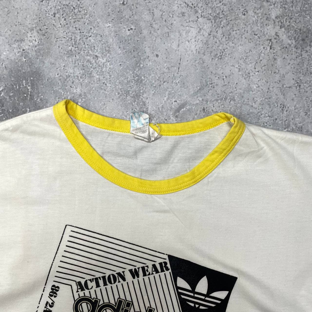Vintage Vintage 80s 90s Adidas International Ringer Shirt Size L Size US L / EU 52-54 / 3 - 4 Thumbnail