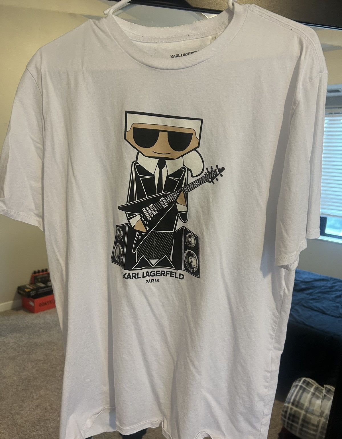 Karl Lagerfeld Karl Lagerfield Rockstar Logo S/S Tee Size US L / EU 52-54 / 3 - 1 Thumbnail