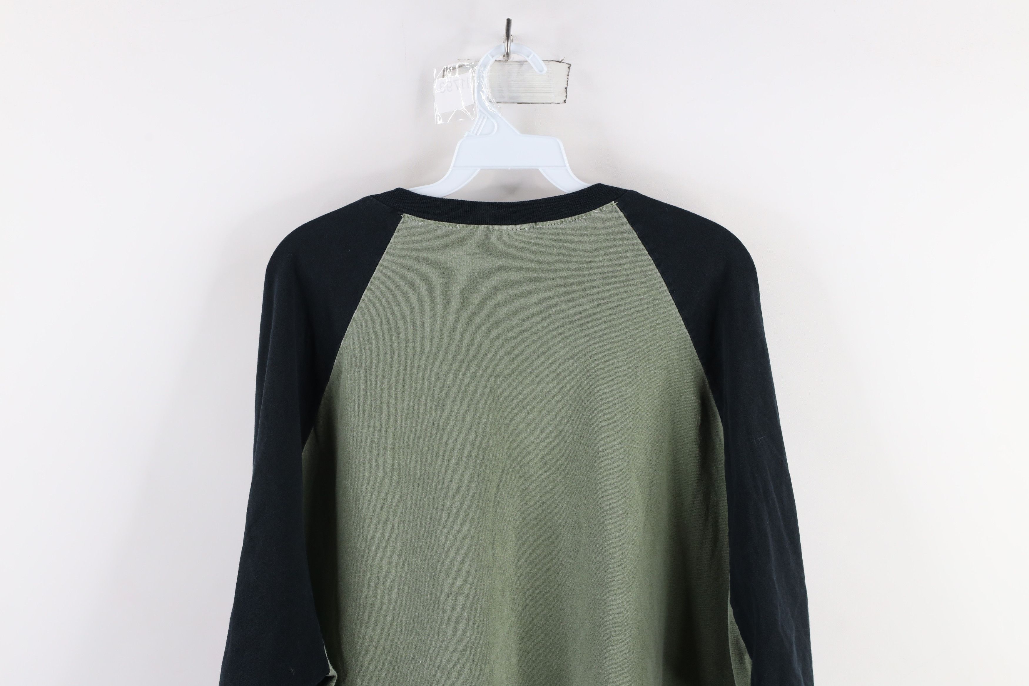 Vintage Vintage 90s Streetwear Baseball 3/4 Sleeve Raglan T-Shirt Size US XXL / EU 58 / 5 - 8 Thumbnail