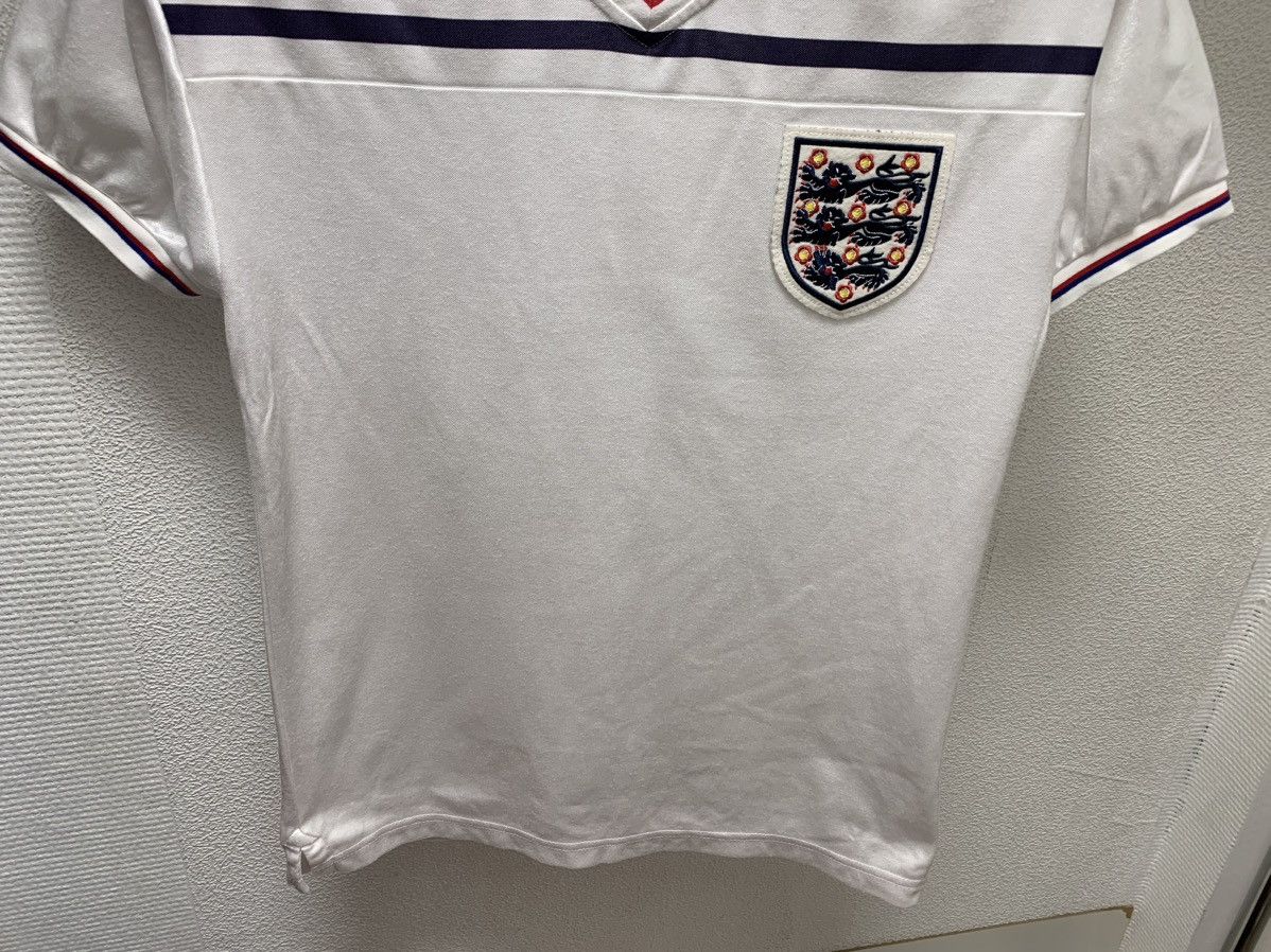 Other England vintage soccer jersey score drew S 1984 1986 gerrard Size US S / EU 44-46 / 1 - 6 Thumbnail