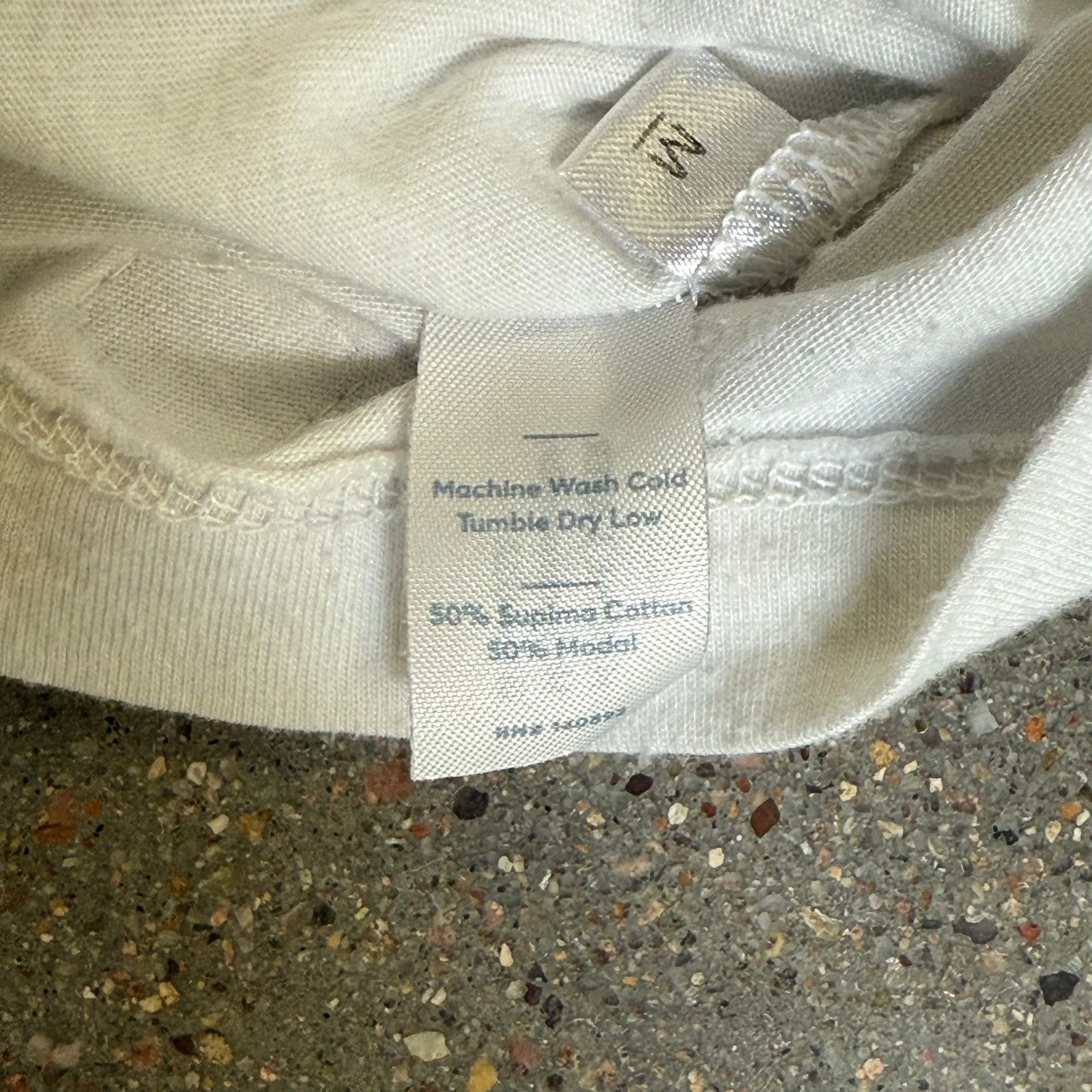 Marine Layer Marine Layer x Autodesk White T-Shirt Sz M Supima Modal USA Size US M / EU 48-50 / 2 - 2 Thumbnail