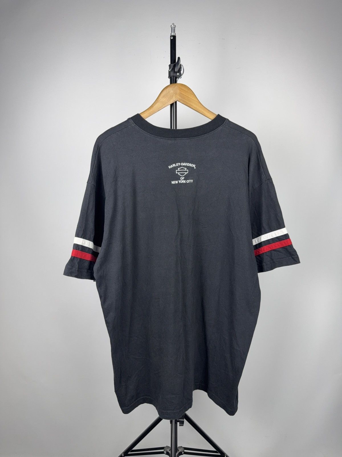 Harley Davidson Harley-Davidson NEW YORK CITY V-Neck T-Shirt Made USA 2XL Size US XXL / EU 58 / 5 - 10 Thumbnail