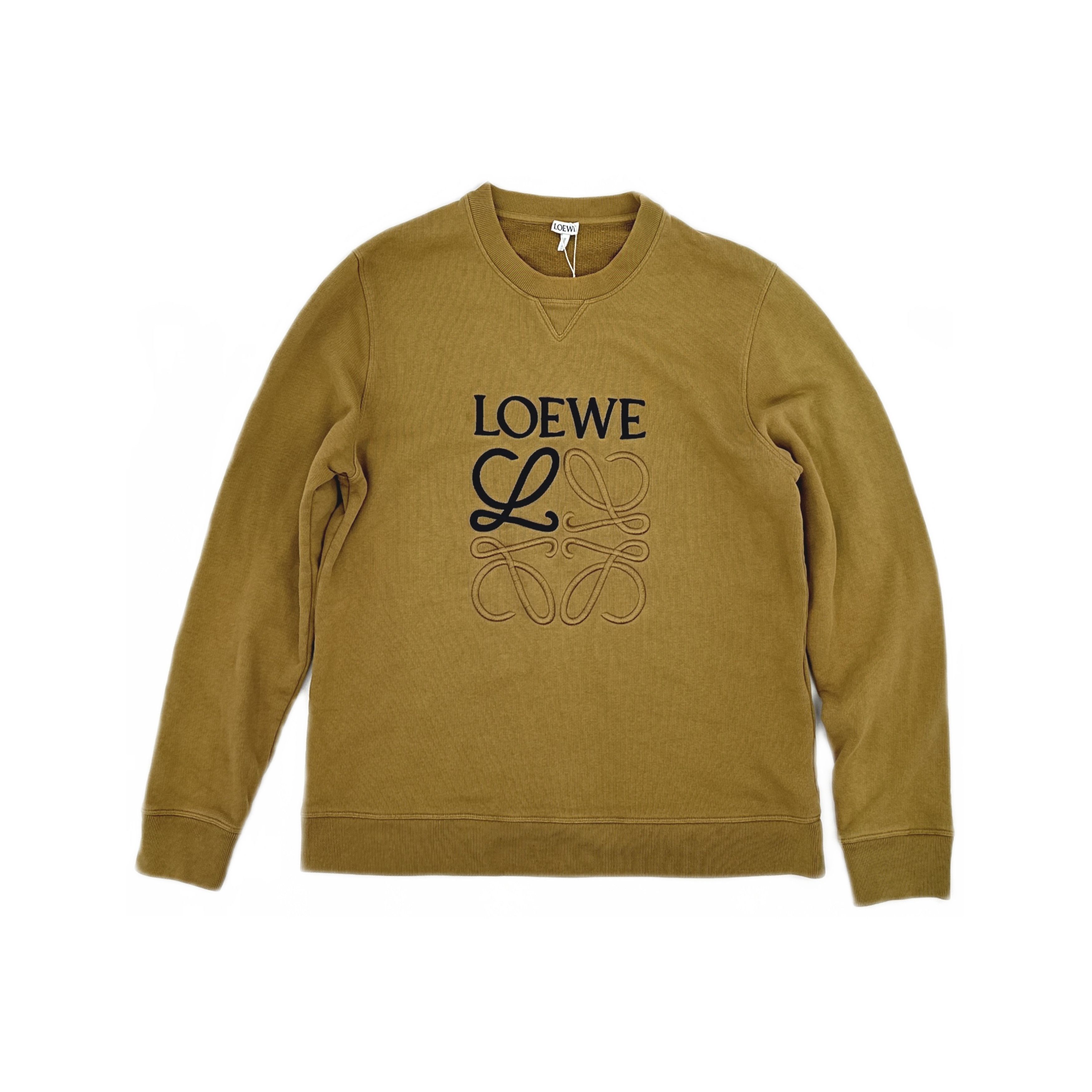 Loewe LOEWE Anagram Embroidered Sweatshirt Size L Size US L / EU 52-54 / 3 - 1 Thumbnail