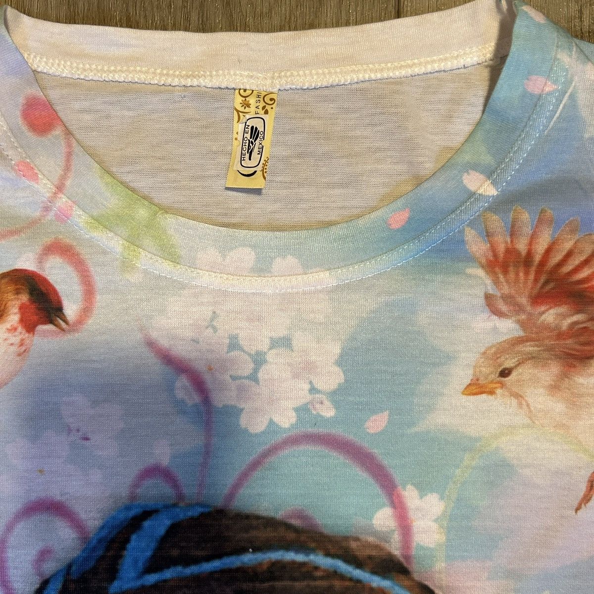 Other Frida Kahlo Blue & White Graphic Cotton Tee (Mexico) Size XS / US 0-2 / IT 36-38 - 5 Thumbnail