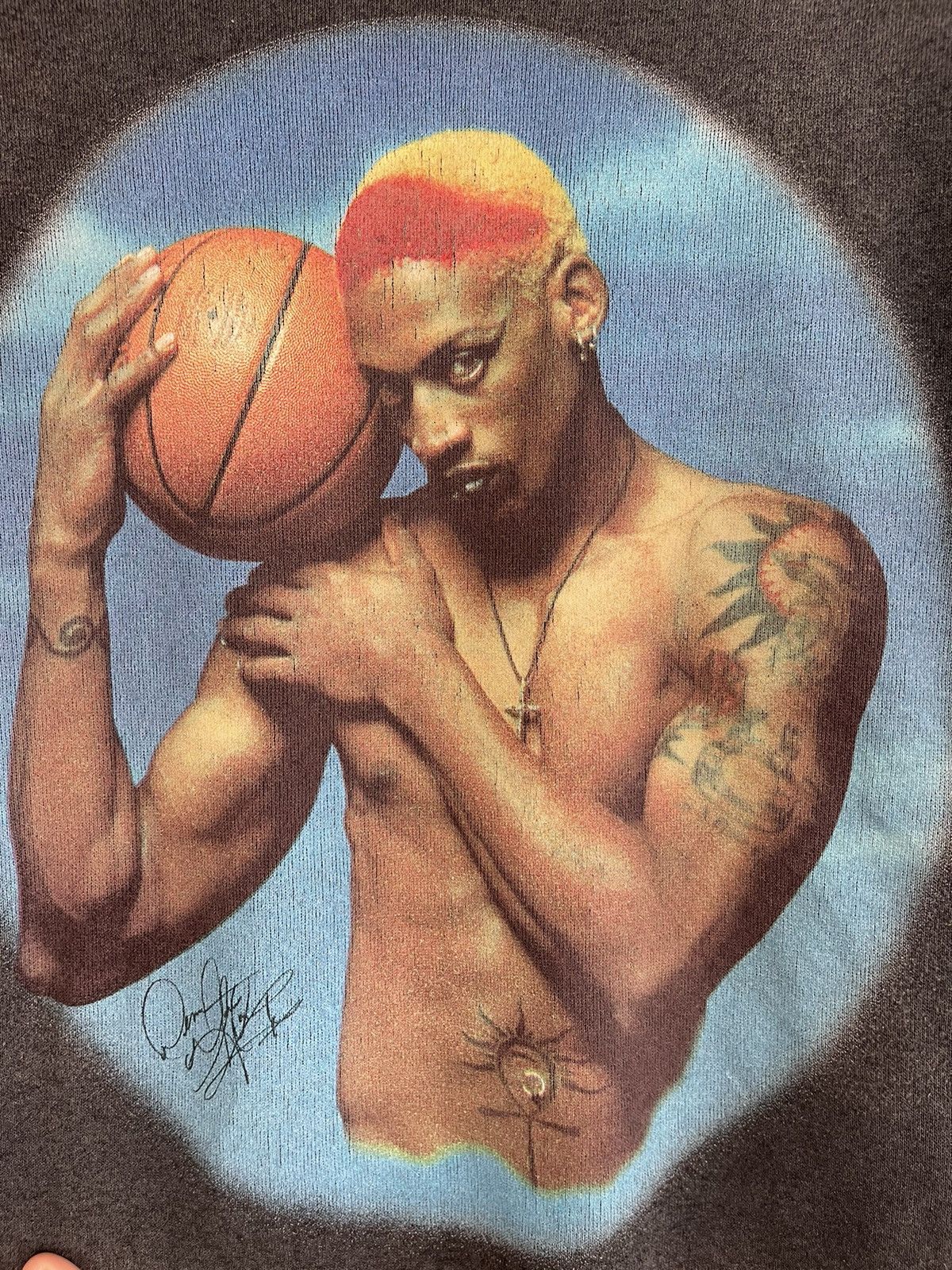 Vintage Vintage 1996 Dennis Rodman Bad As I Wanna Be Sweatshirt Size US M / EU 48-50 / 2 - 3 Thumbnail