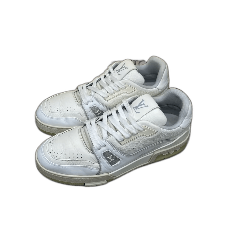 Louis Vuitton LV Trainer Sneakers White with Cement Accent-yf Size US 7 / EU 40 - 1 Thumbnail
