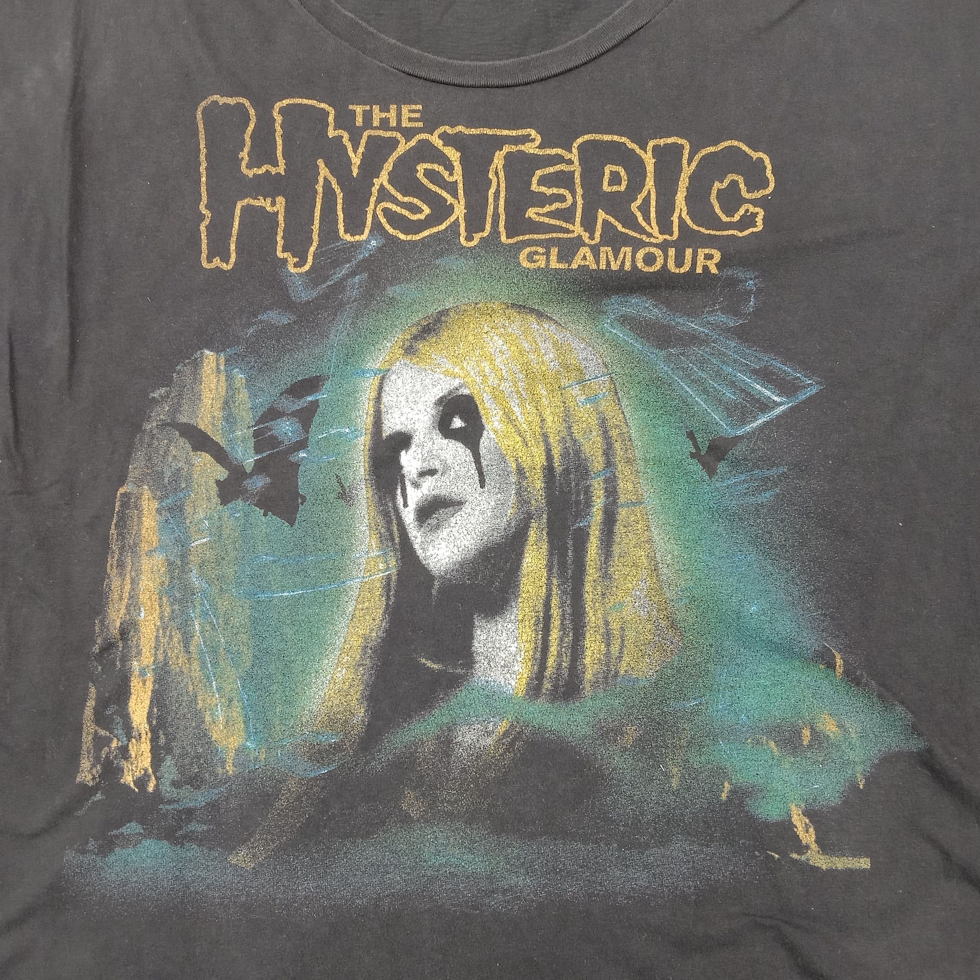 Hysteric Glamour Hysteric Glamour Japanese Gothic Cropped Boxy Shirt C276N1 Size XL / US 12-14 / IT 48-50 - 2 Thumbnail