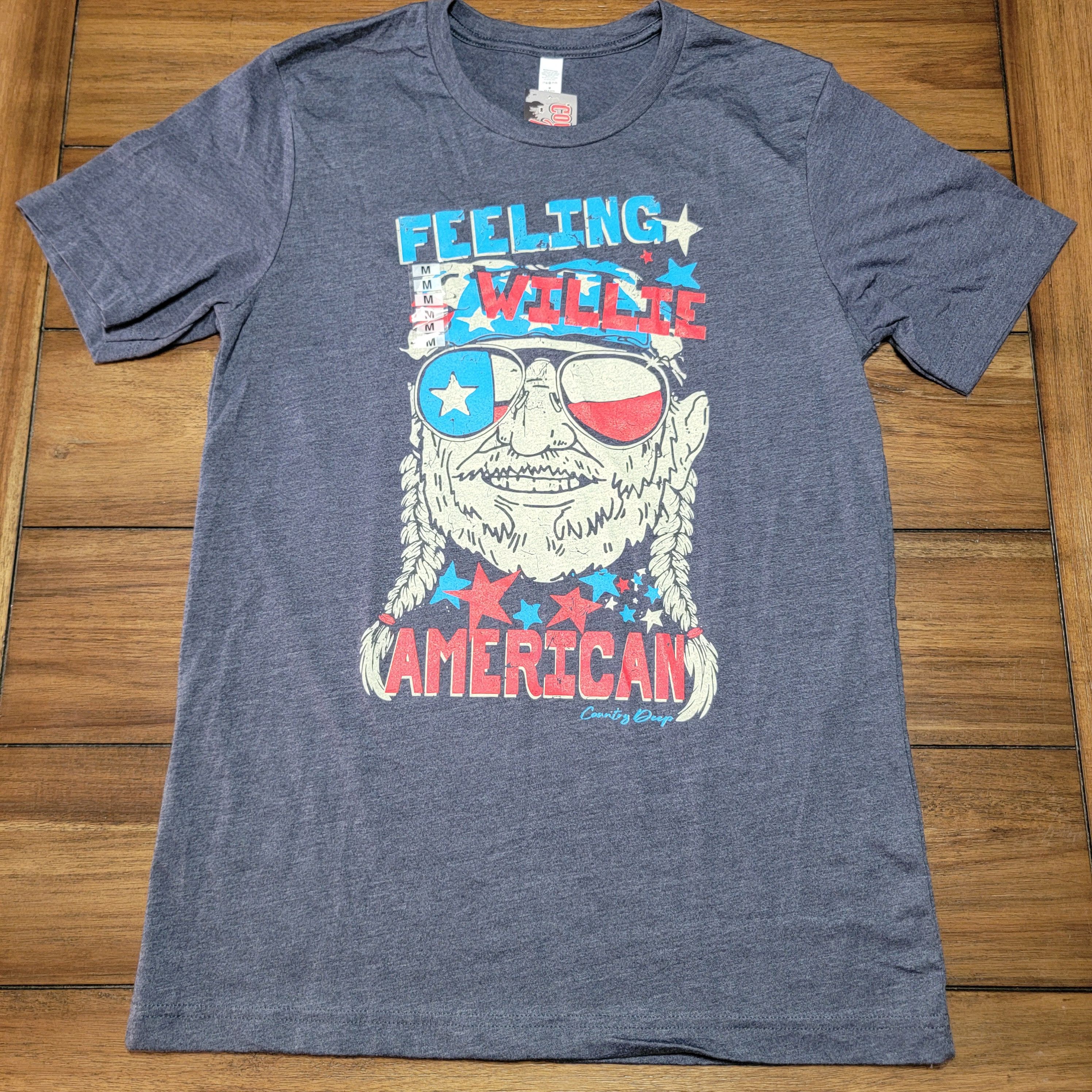 Other Country Deep SS Unisex "Feeling Willie American" - Med NWT Size US M / EU 48-50 / 2 - 1 Thumbnail