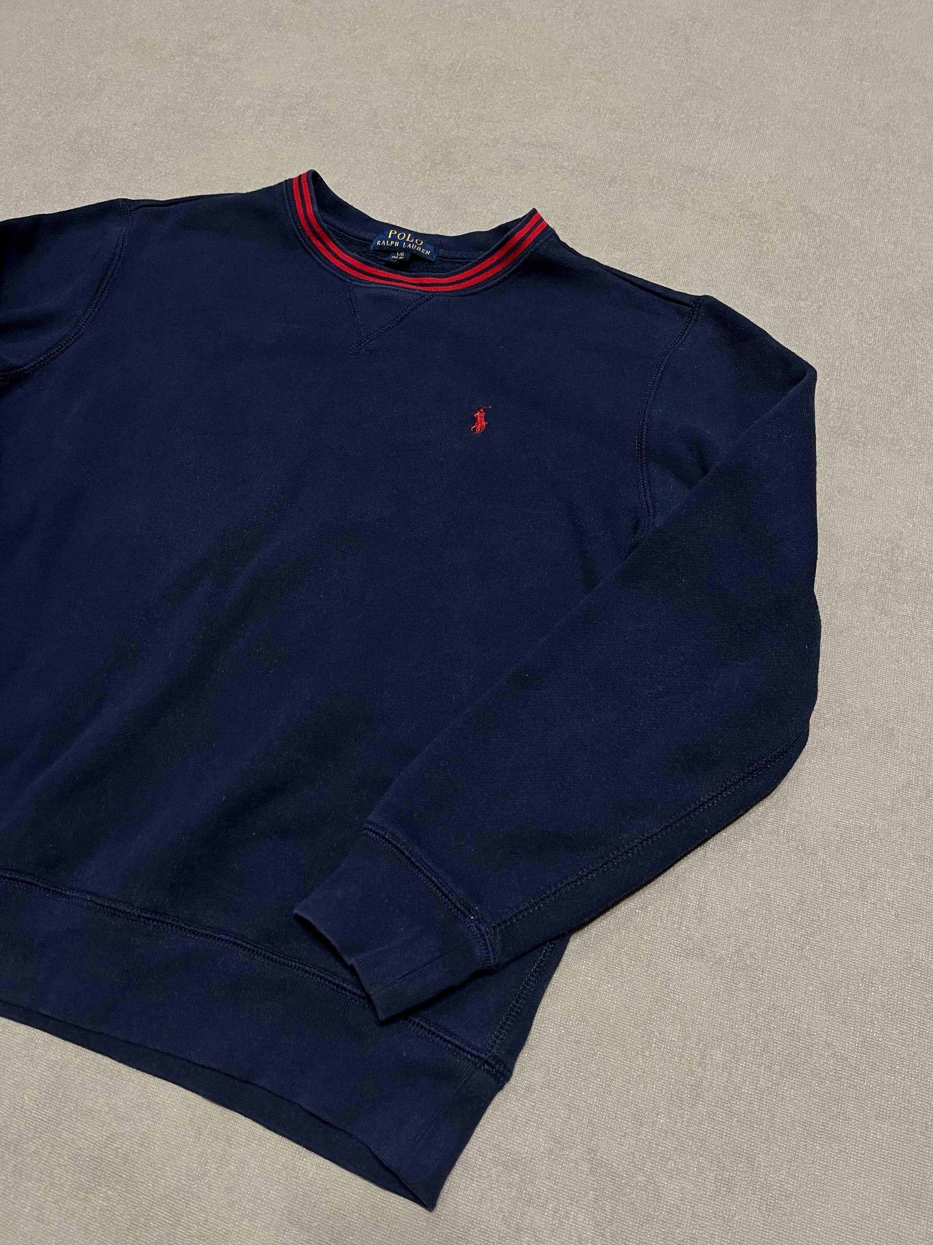 Polo Ralph Lauren Polo Ralph Lauren Men`s Blue Logo Sweatshirt Pullover Sz XS Size US XS / EU 42 / 0 - 3 Thumbnail