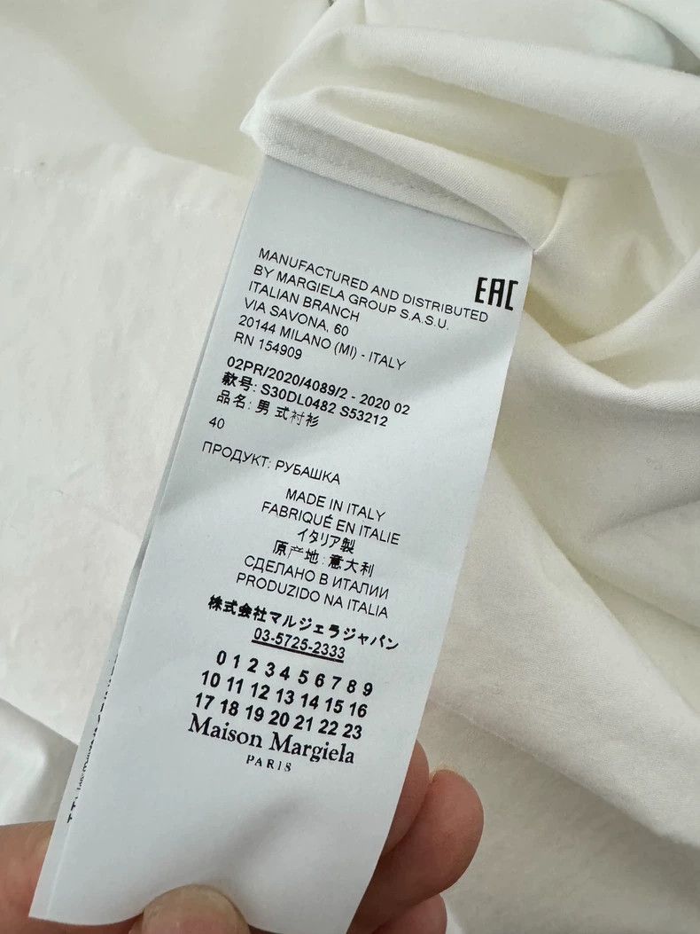 Maison Margiela Maison Margiela Men's shirts 2501-Nextarrow Size US XXS / EU 40 - 8 Thumbnail