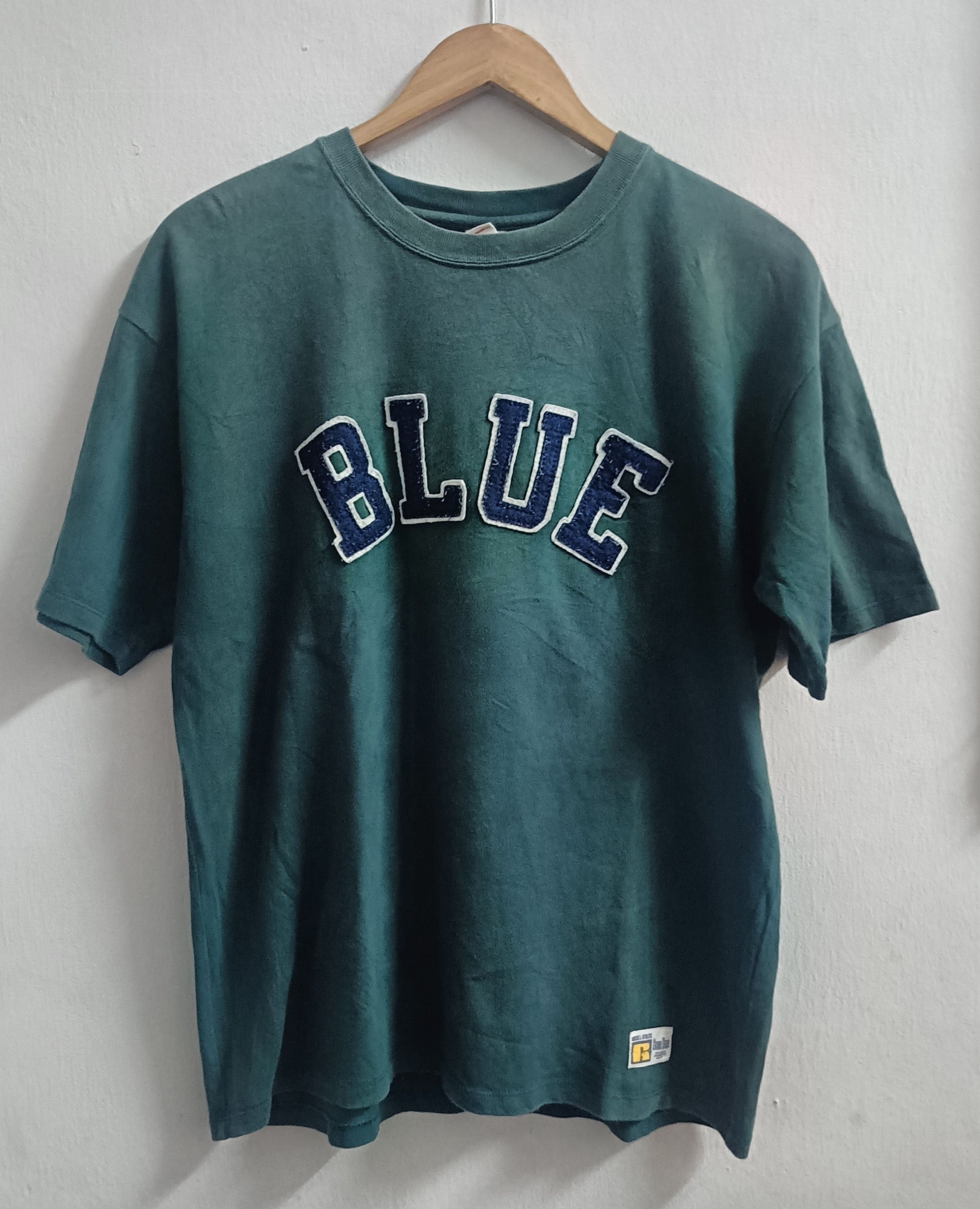 Blue Blue Japan 🔥🔥Rare Blue Blue Japan X Russell Tee Size US M / EU 48-50 / 2 - 1 Thumbnail