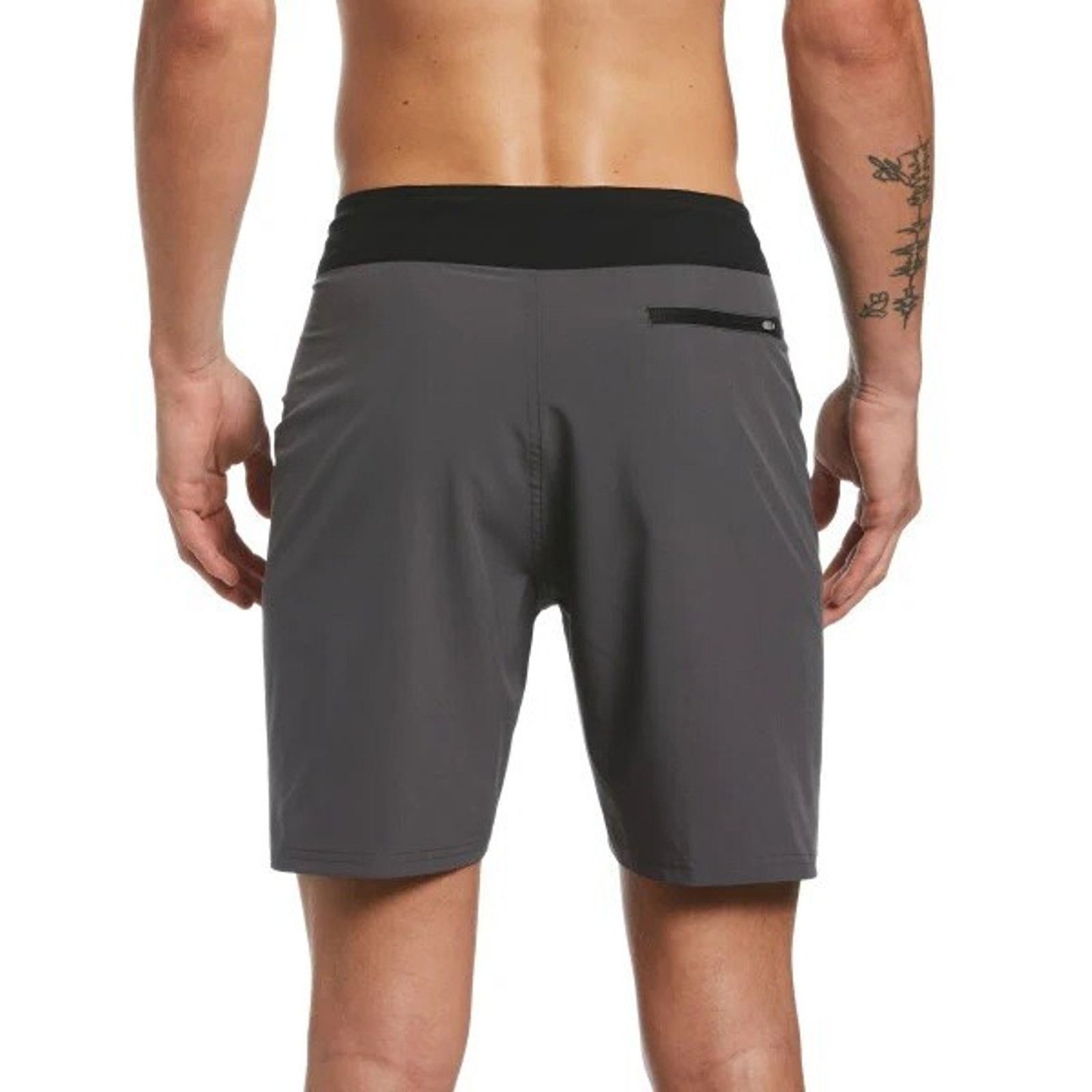 Nike NWT NIKE Swim Men's Essential Vital 7" Volley Shorts Gray Size US 30 / EU 46 - 2 Thumbnail