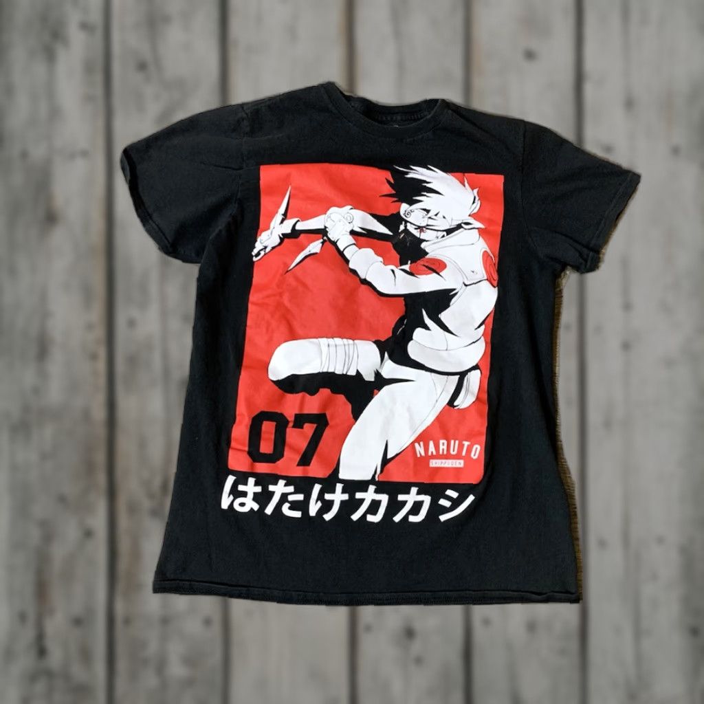 Vintage Naruto Shippuden Anime T Shirt Mens Small Black Size US S / EU 44-46 / 1 - 1 Thumbnail