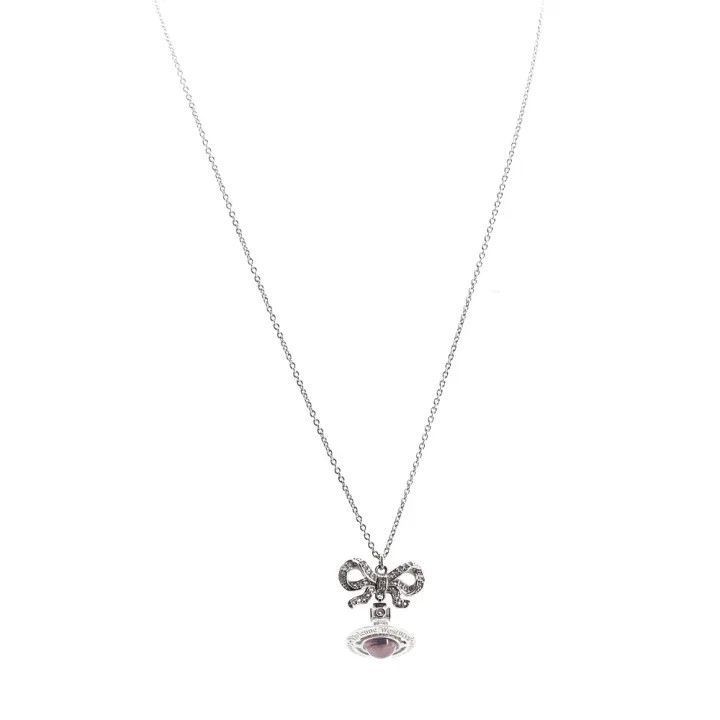 Vivienne Westwood Vivienne Westwood Octavie Saturn Pendant Necklace 0079 Size ONE SIZE - 1 Thumbnail