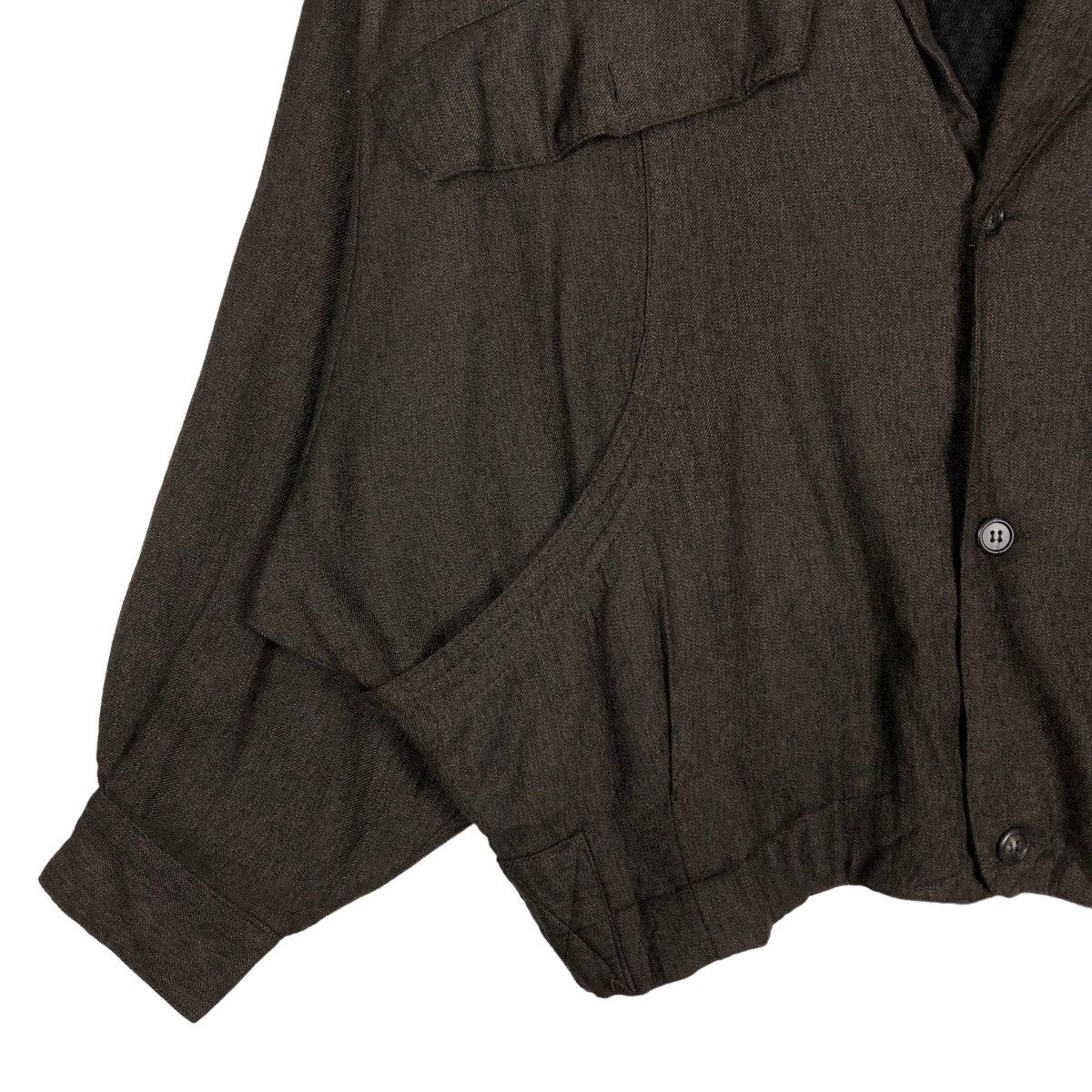 Issey Miyake 🔥Vtg Bomber Jacket Double Breast Bondage Crossbread Japan Size US M / EU 48-50 / 2 - 4 Thumbnail
