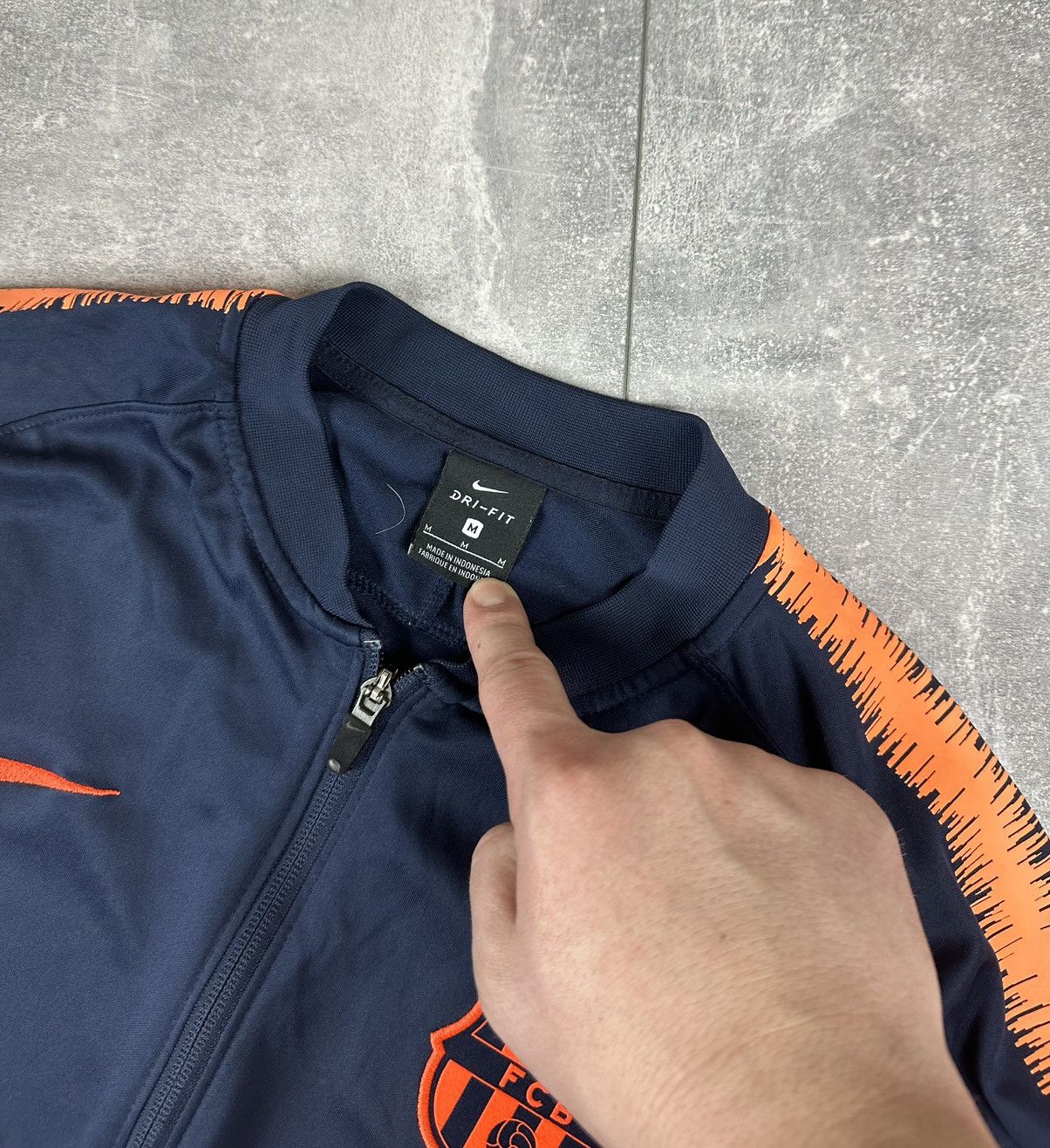 Nike Nike Barcelona Fc Track-Top Jacket Soccer Football Size US M / EU 48-50 / 2 - 7 Thumbnail