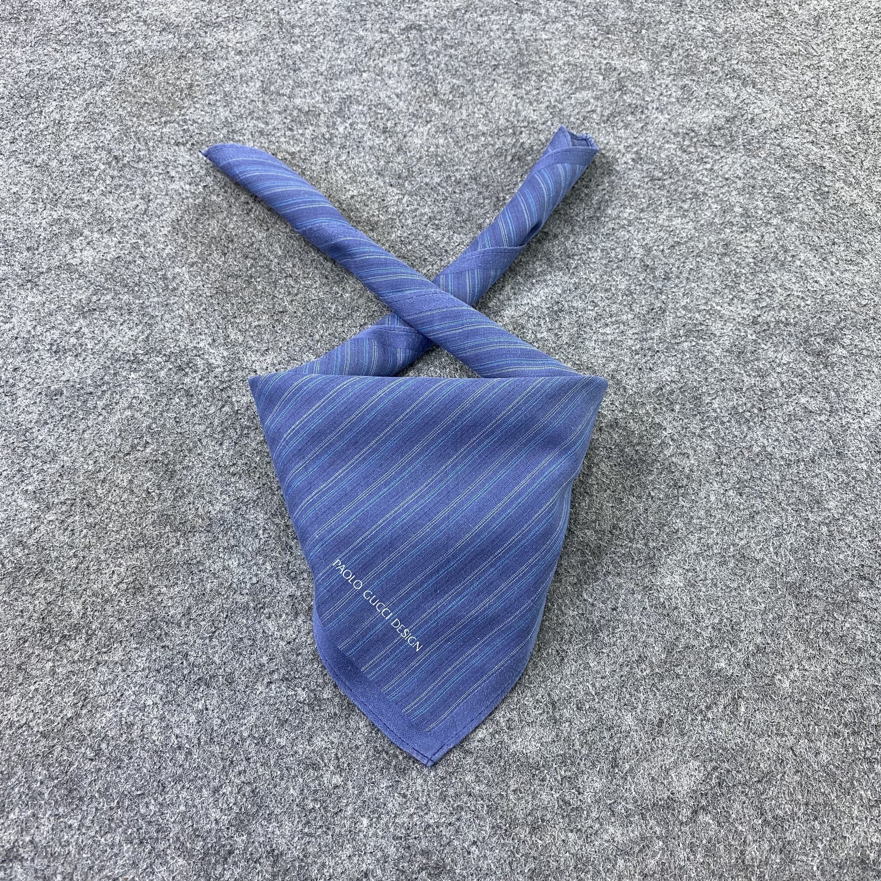 Paolo Gucci Paolo Gucci Handkerchief Neckerchief Bandana-B1993 Size ONE SIZE - 2 Thumbnail
