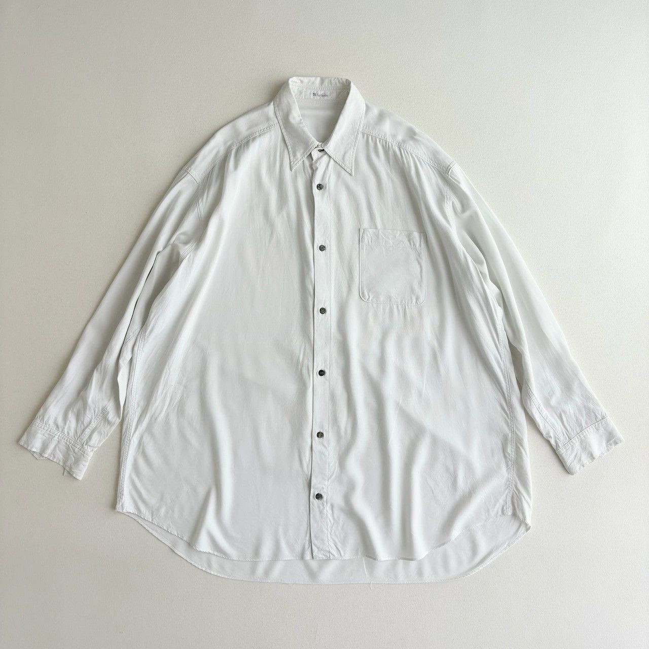 トップス Yohji Yamamoto 90s Rayon S/S Shirt Yohji Yamamoto 🐎 90's Rayon Shirt | Grailed