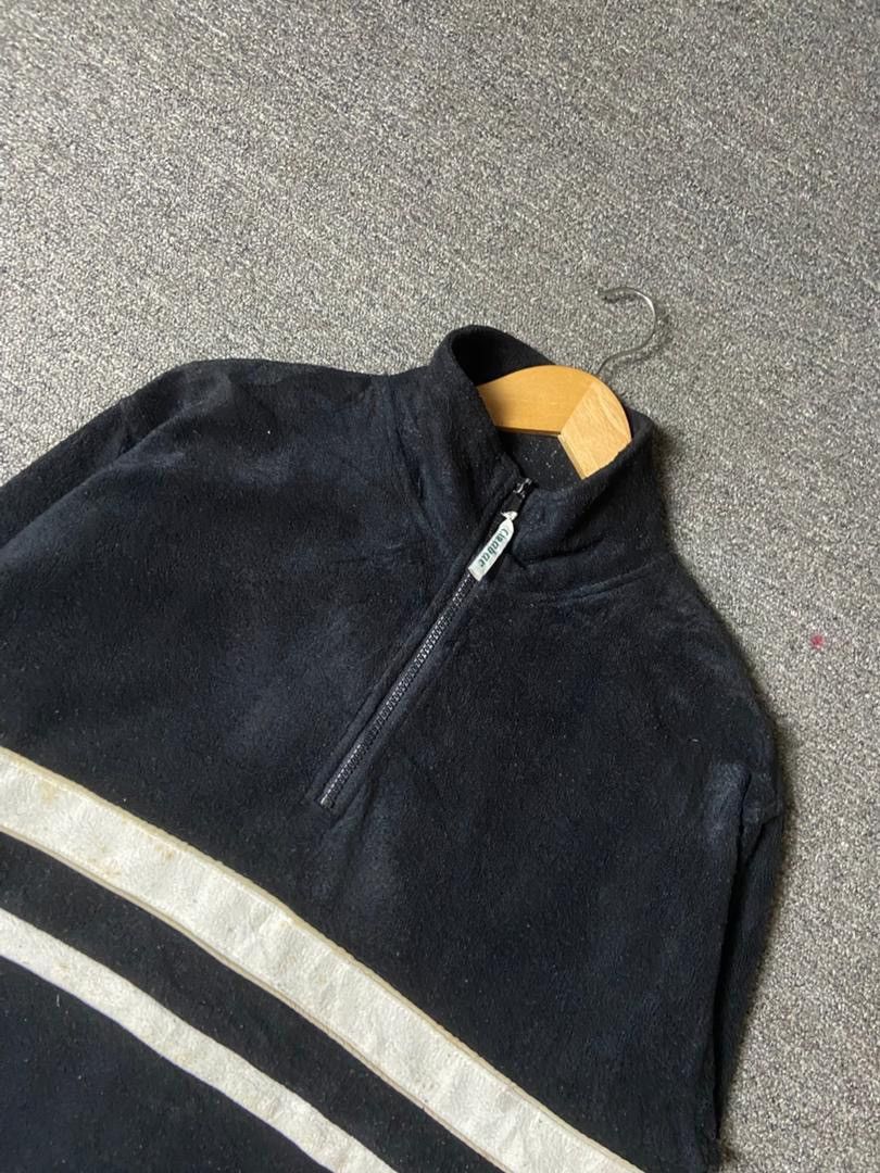 Japanese Brand CINABAR Active Wear Quarter Zip Fleece Jacket (177) Size US L / EU 52-54 / 3 - 6 Thumbnail