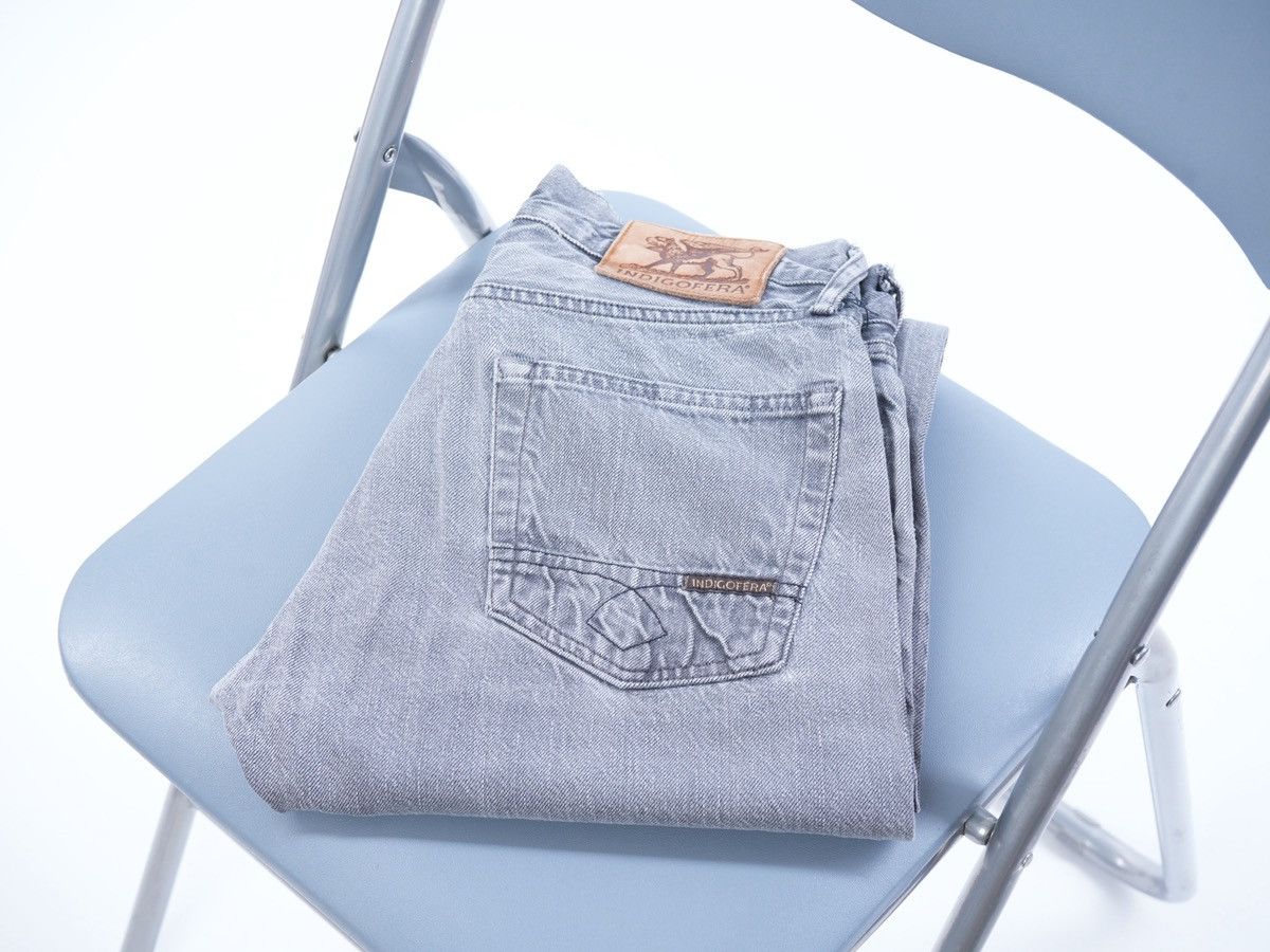 Indigofera Nash Gray Denim Jeans Size 29