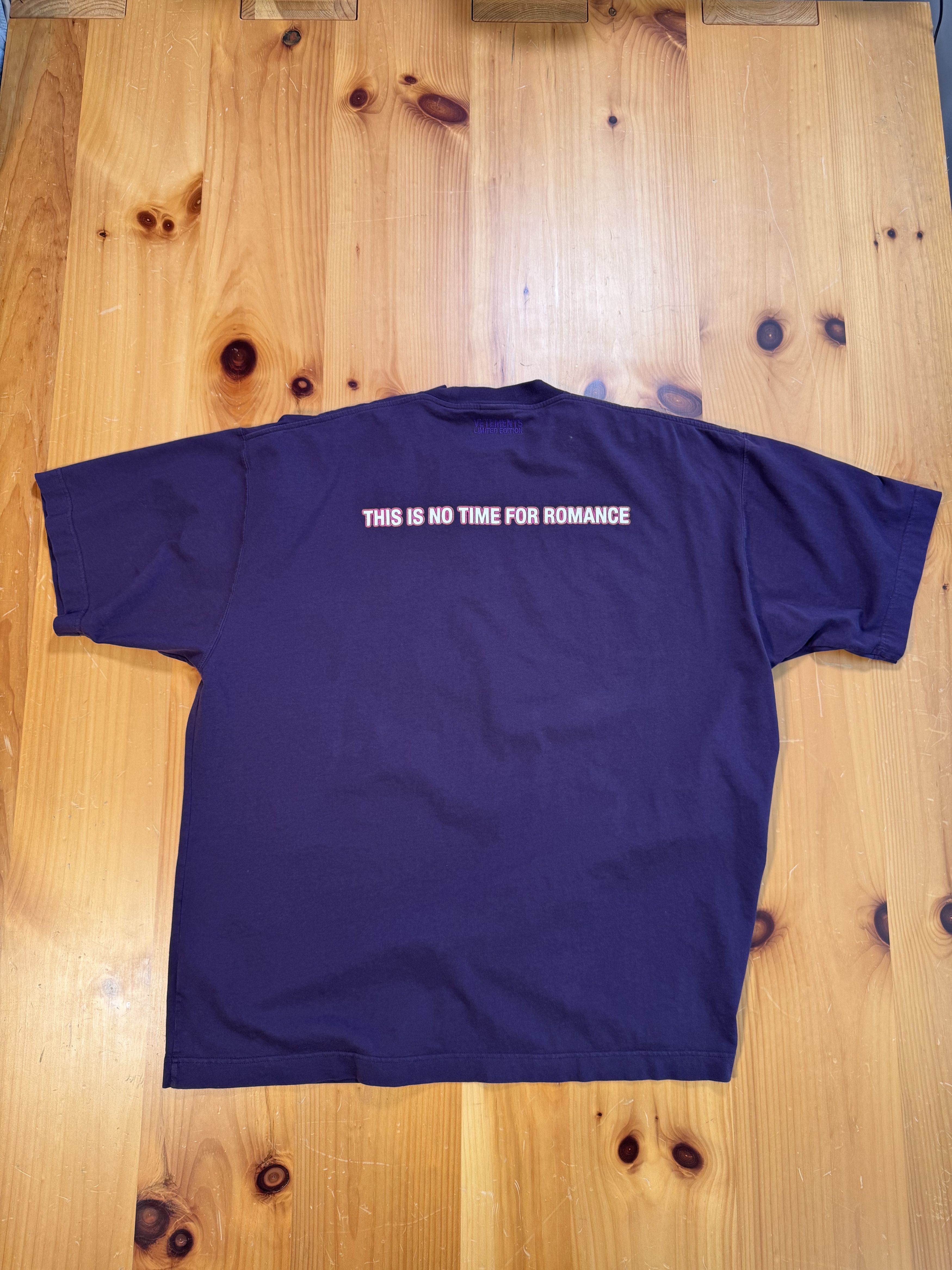 Vetements Vetements FW 21 No time for romance cupid t shirt Size US L / EU 52-54 / 3 - 9 Thumbnail