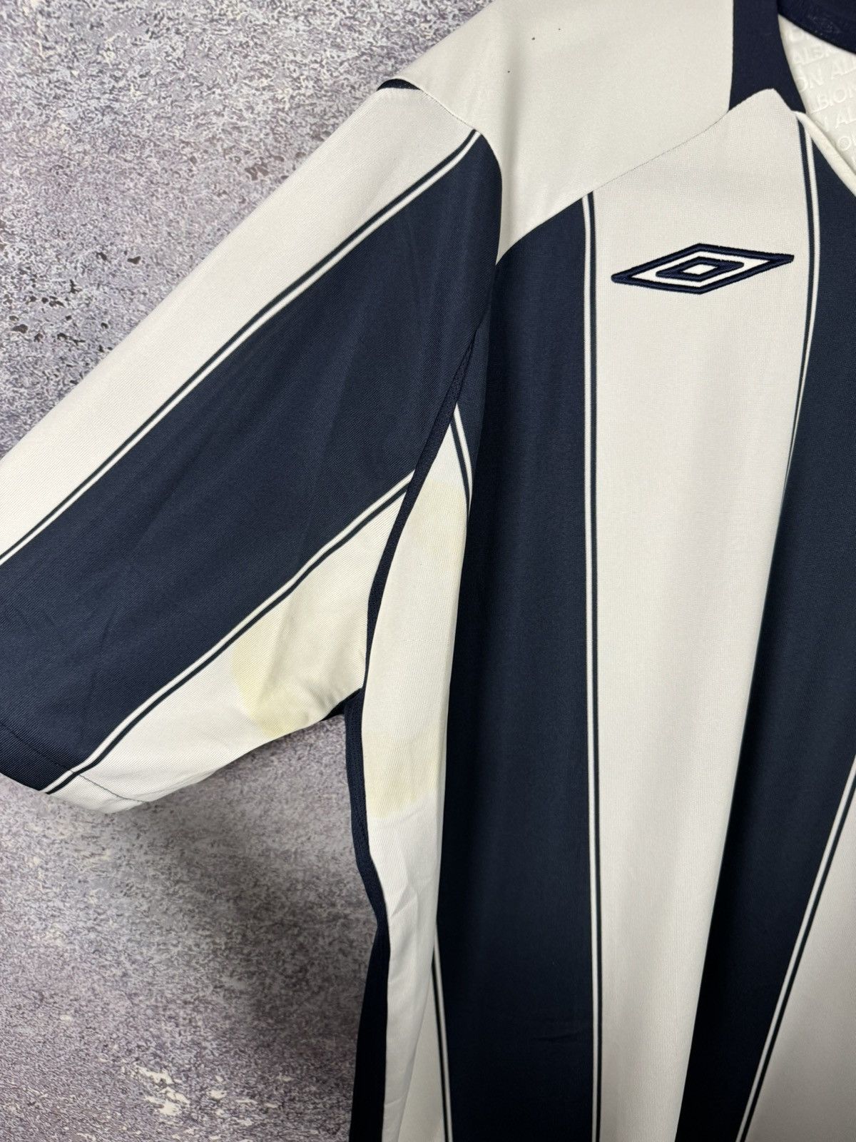Umbro × Vintage Vintage West Bromwich Albion 2008/09 Umbro Jersey Blokcore Size US XXL / EU 58 / 5 - 7 Thumbnail