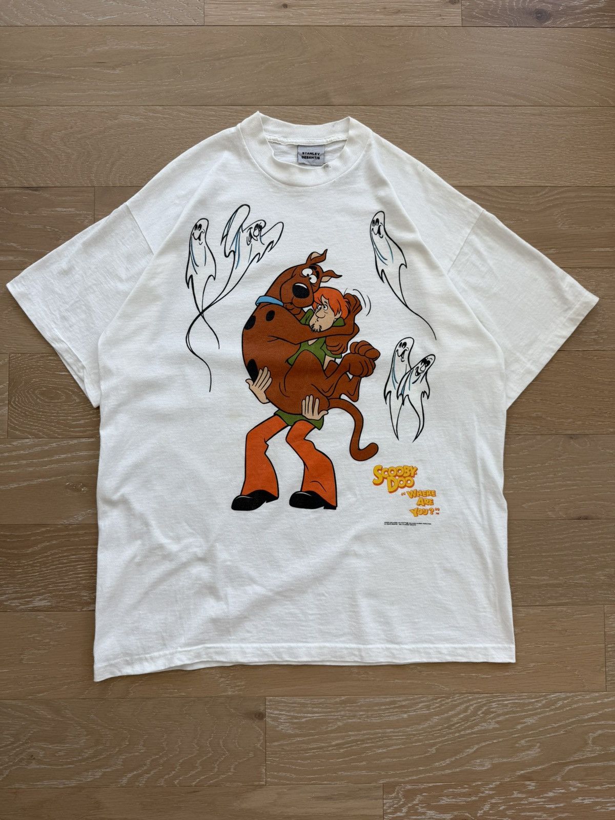 Other RARE Scooby Doo Where Are You Stanley Desantis Ghosts Shirt Size US XL / EU 56 / 4 - 8 Thumbnail