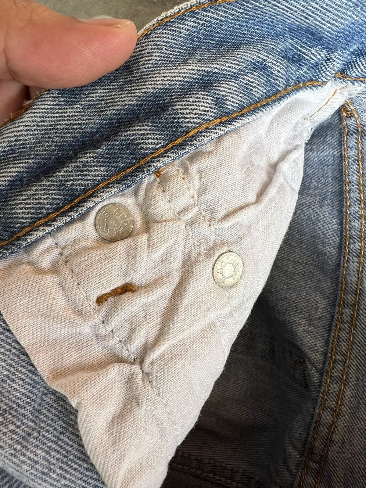Levi's 💥Vintage 80’s Levis 501 Short Jean Size US 28 / EU 44 - 12 Thumbnail
