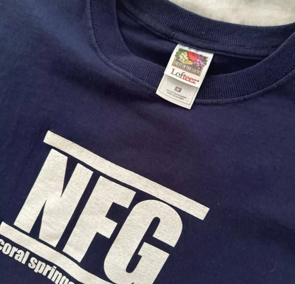 Fruit Of The Loom New Found Glory blue t shirt pop punk sum 41 blink 182 Size US M / EU 48-50 / 2 - 2 Thumbnail