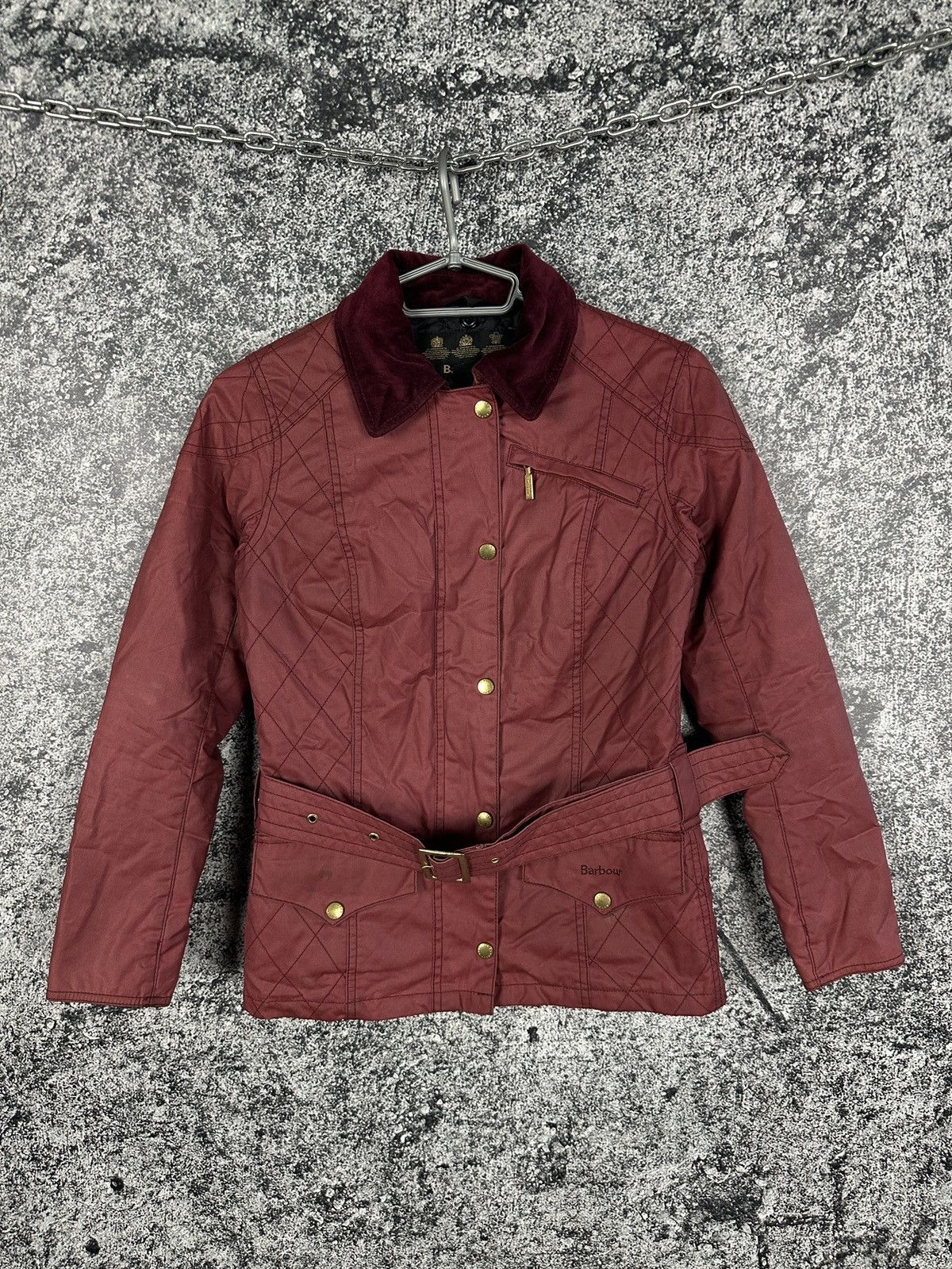 Barbour Women’s Barbour Waxed Jacket Wax Luxury Vintage Size UK 8 Size S / US 4 / IT 40 - 1 Thumbnail