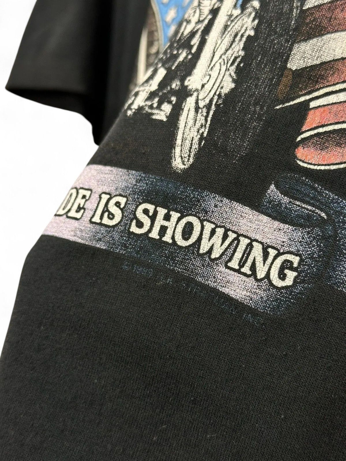 Jerzees Rare 80s Harley Davidson Vintage USA Motorcycle Graphic Tee Size US L / EU 52-54 / 3 - 6 Thumbnail