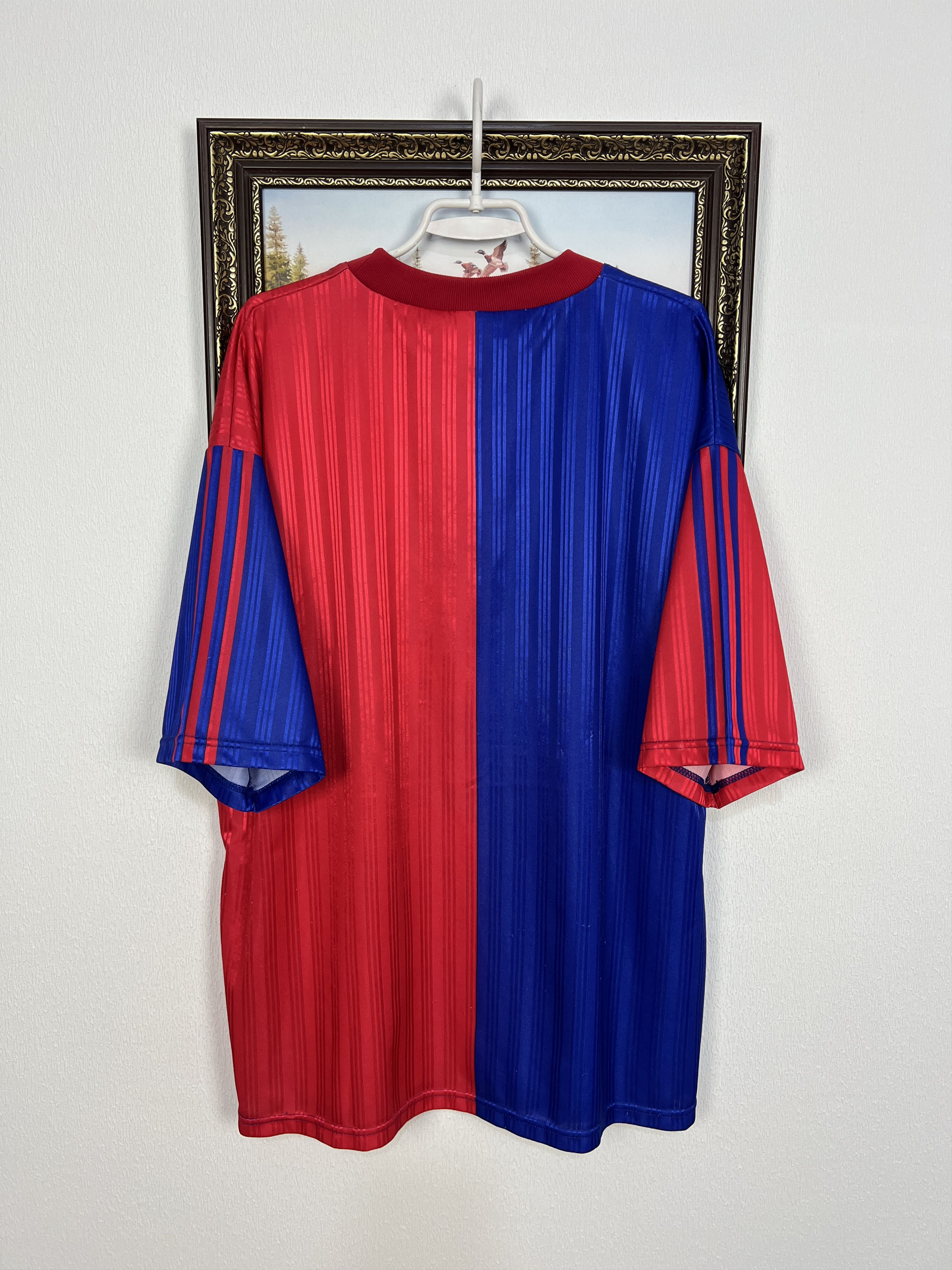 Adidas Vintage 90's Adidas Bayern Munich Football Train Shirt Size US XL / EU 56 / 4 - 12 Thumbnail