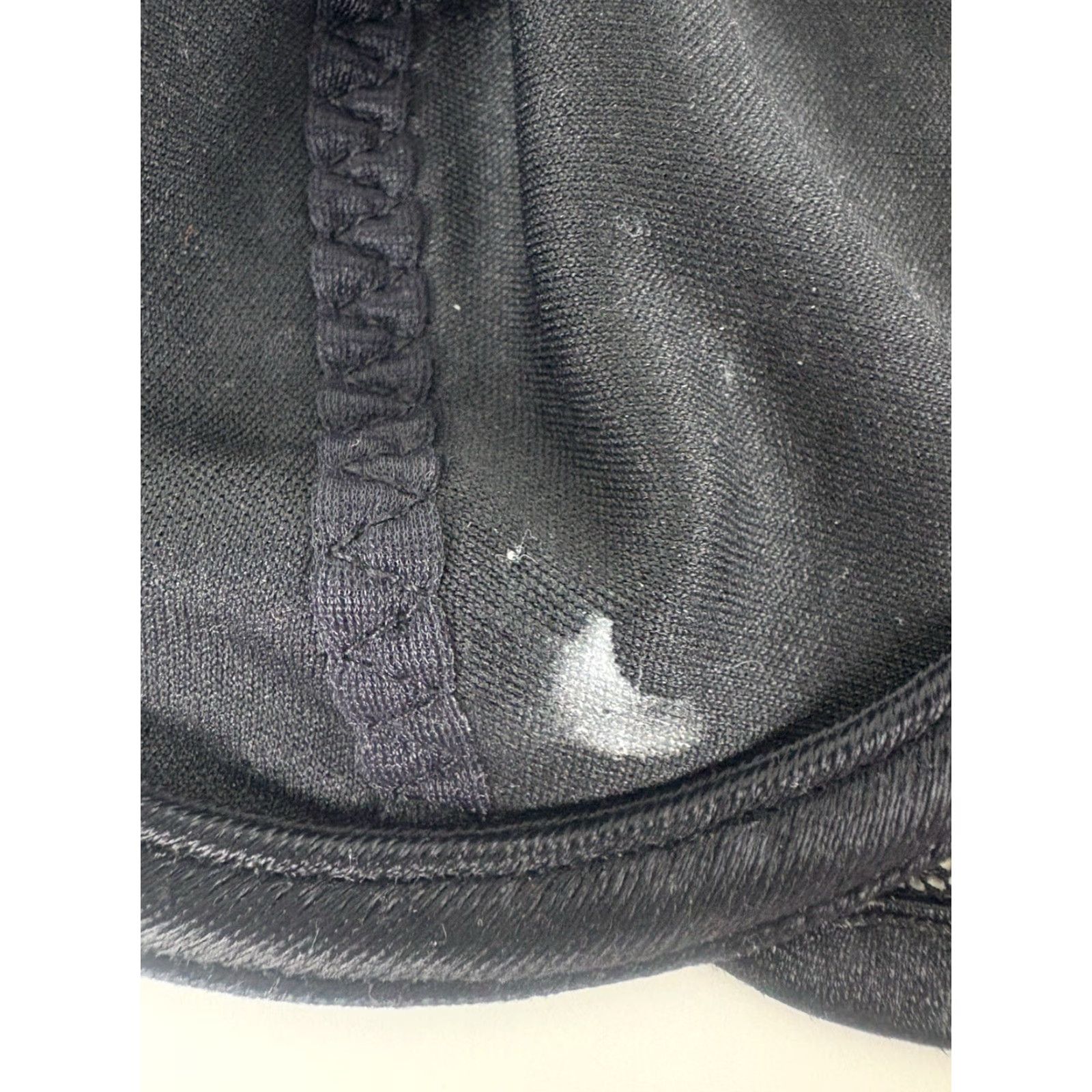 Vintage Vassarette Black Lightly Lined Lace Bra 36C Womens Underwire Floral 90s Sexy Size ONE SIZE - 4 Thumbnail