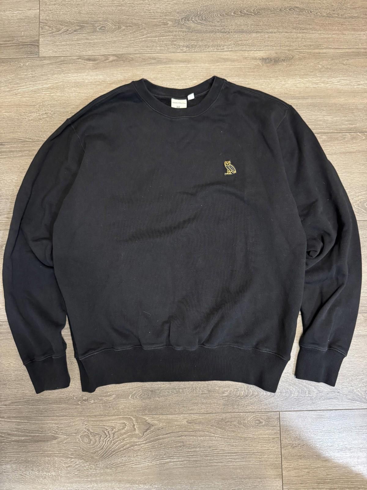 Other October's Very Own OVO Logo Crewneck M Black Size US 32 / EU 48 - 1 Thumbnail
