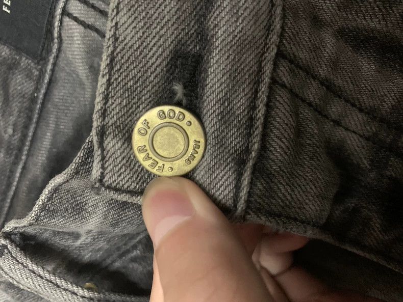 Fear of God Fear of God Black water corrugated pants Size US 30 / EU 46 - 7 Thumbnail
