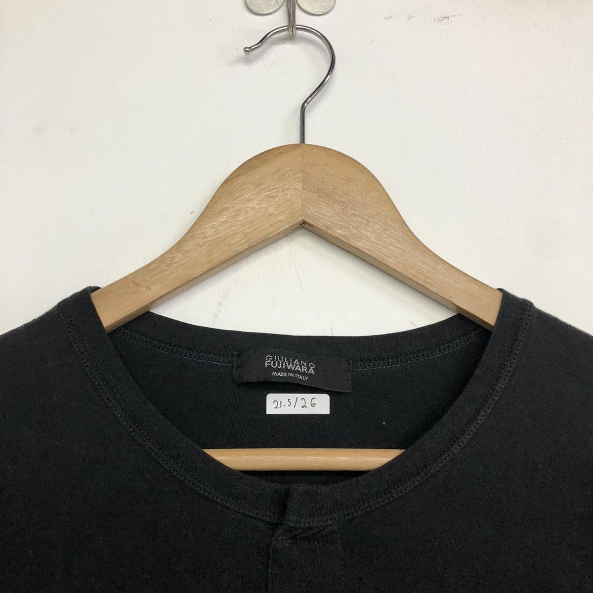 Giuliano Fujiwara Giuliano Fujiwara Designer Minimalist Plain Tshirt Size US M / EU 48-50 / 2 - 3 Thumbnail