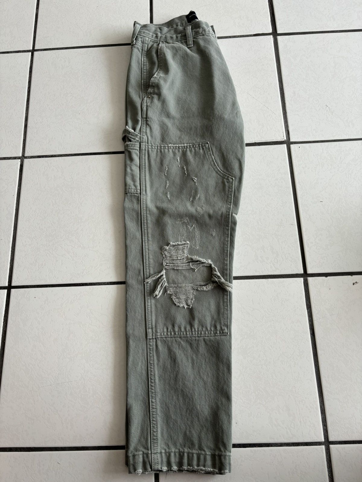 Abercrombie & Fitch A&F Loose fit carpenter pants Size US 28 / EU 44 - 2 Thumbnail