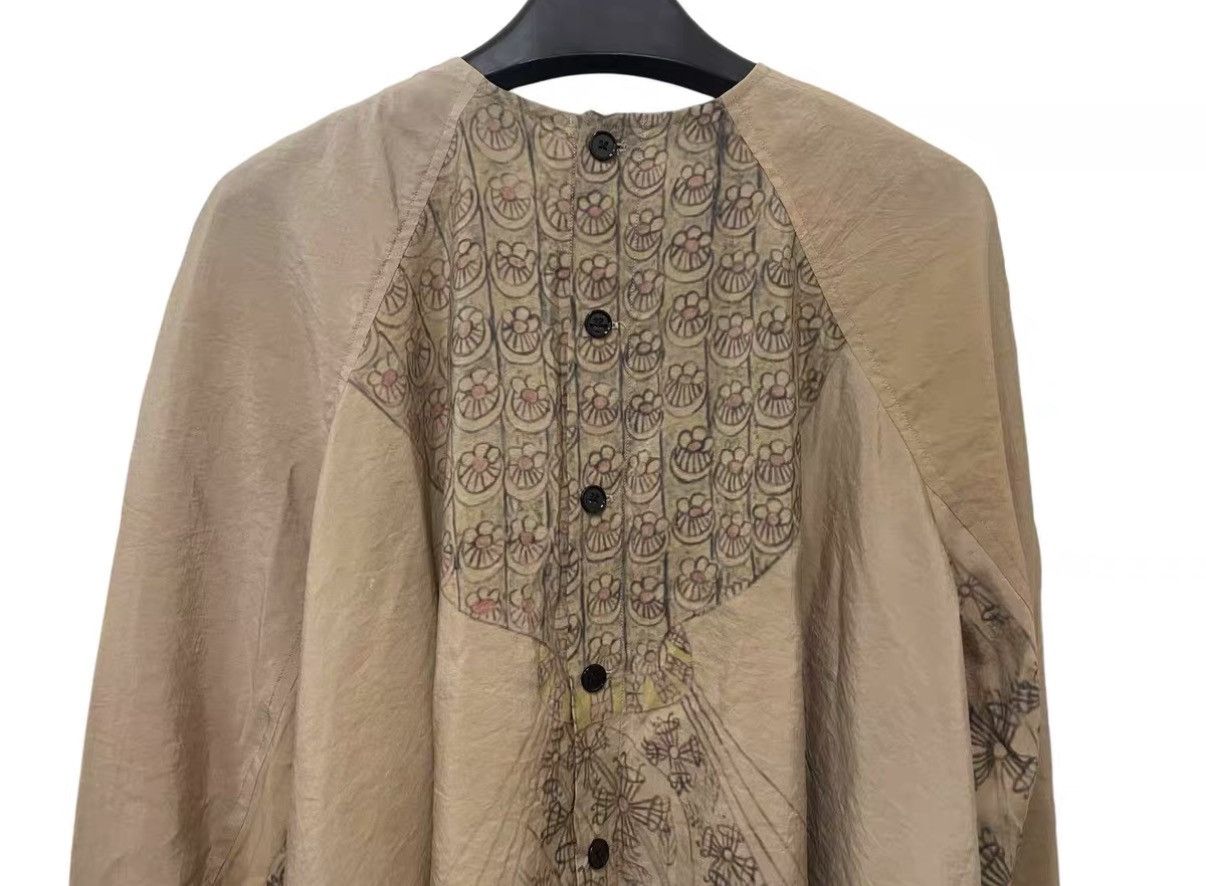 Lemaire Lemaire 21SS Martin Ramirez Artist Printed Silk Shirt J31 Size US S / EU 44-46 / 1 - 3 Thumbnail
