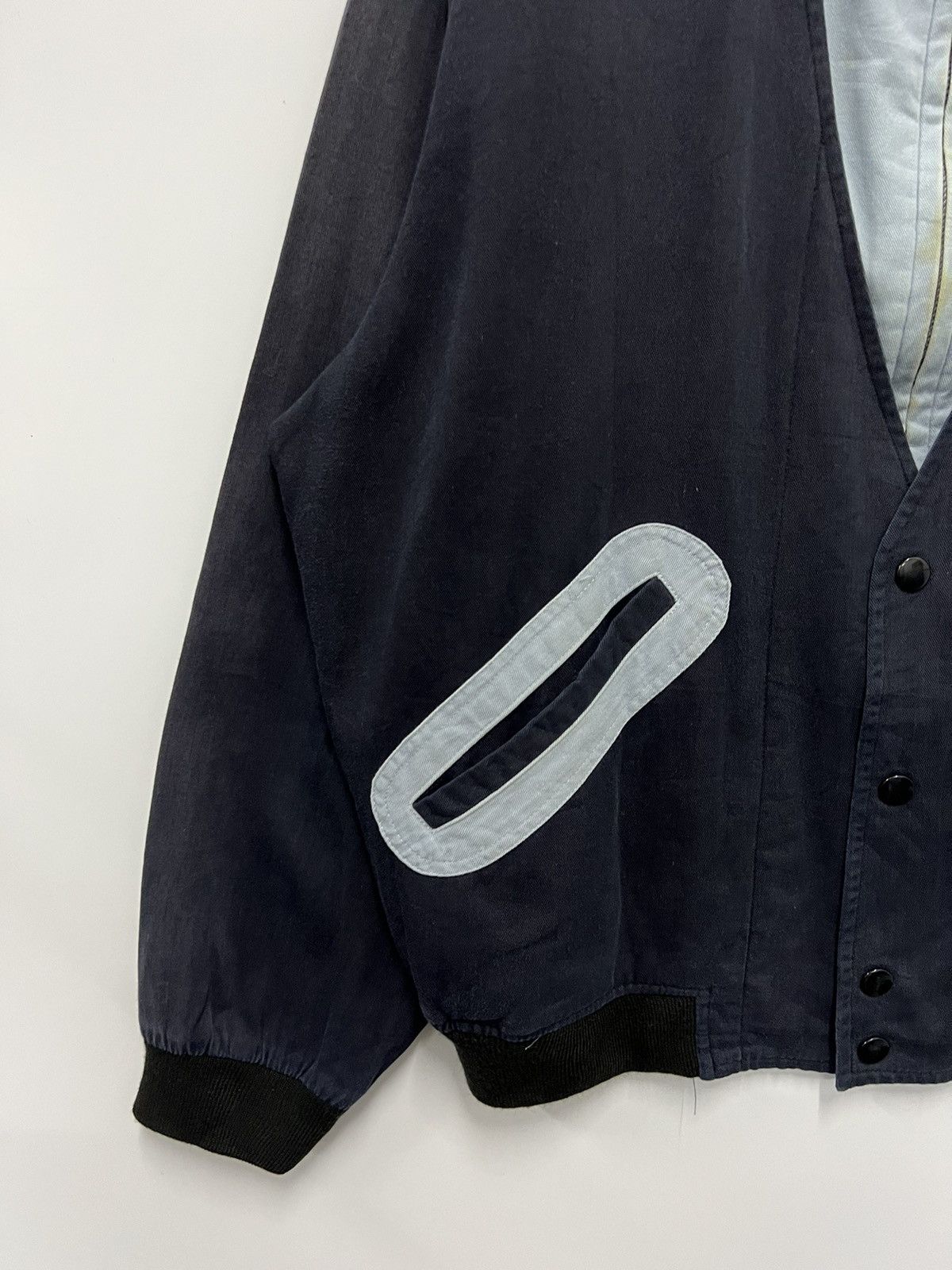Japanese Brand 🔥 Japanese Custom Faded Best Member Bomber Jacket Size US M / EU 48-50 / 2 - 4 Thumbnail
