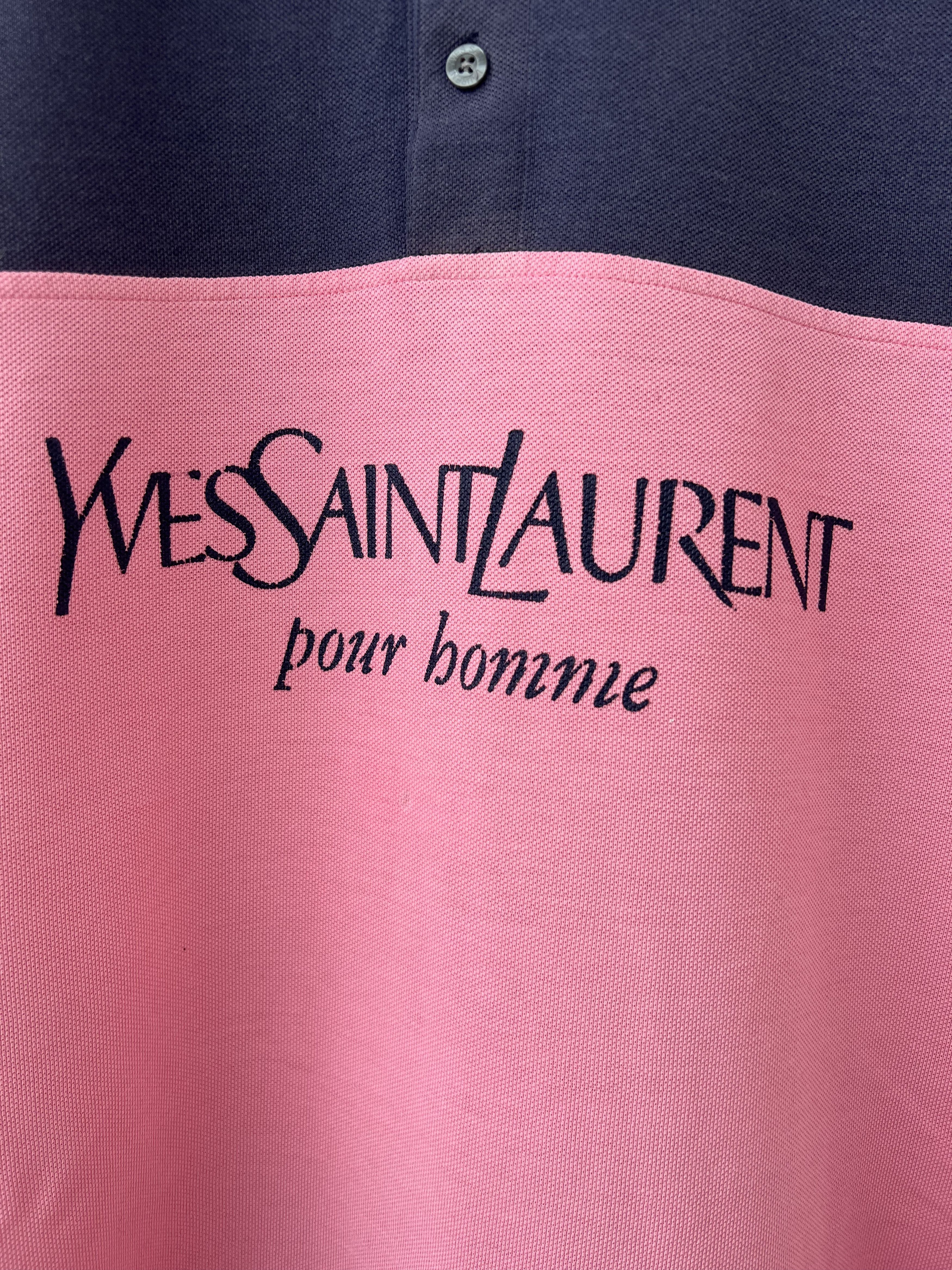 Saint Laurent Paris × Yves Saint Laurent Yves Saint Laurent Polo Shirt XL Size US XL / EU 56 / 4 - 2 Thumbnail