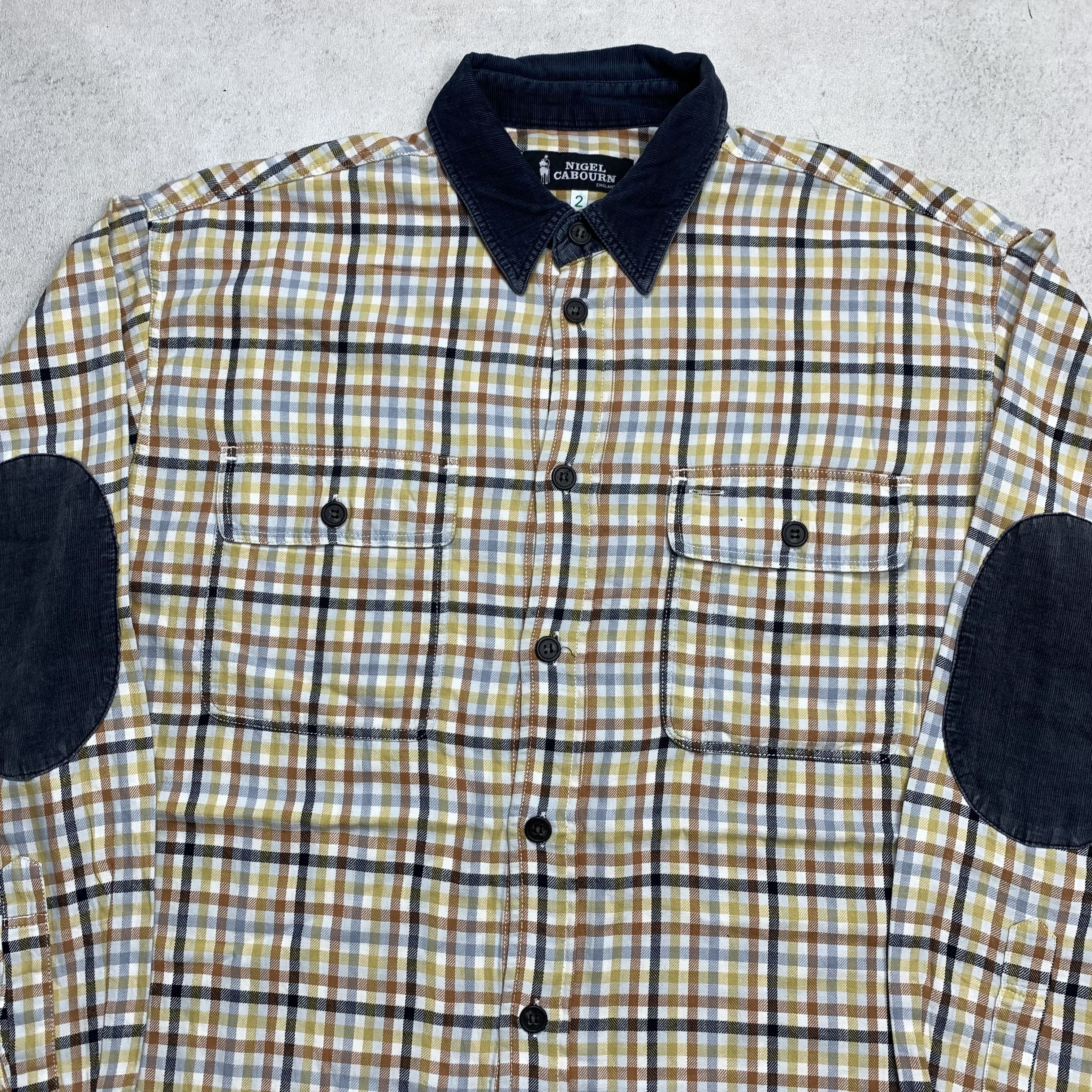 Nigel Cabourn Nigel Cabourn Plaid Shirt Size US L / EU 52-54 / 3 - 3 Thumbnail