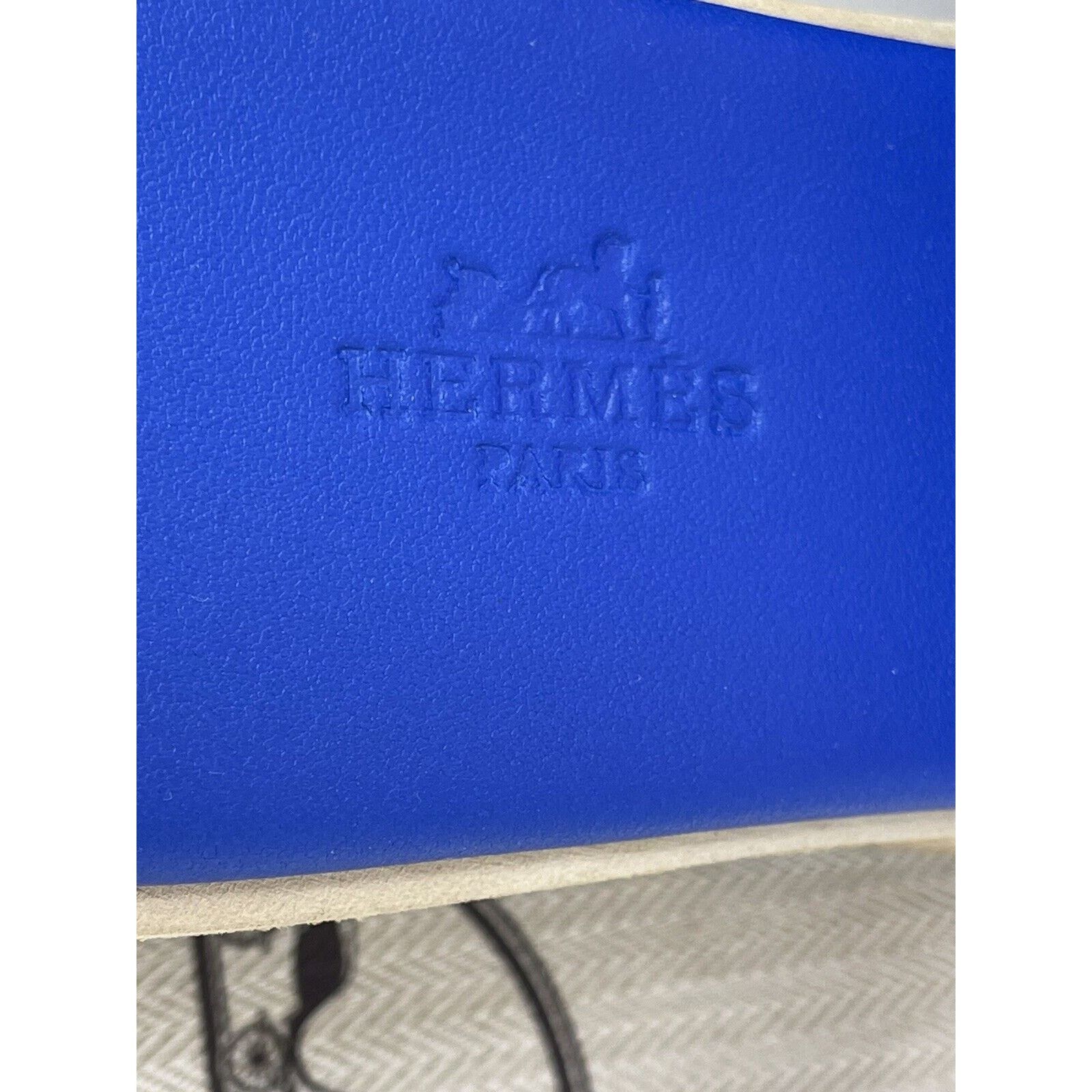 Hermes Hermes EZE 30 Sandals Ocean Blue NIB 38 Size US 8 / IT 38 - 9 Thumbnail