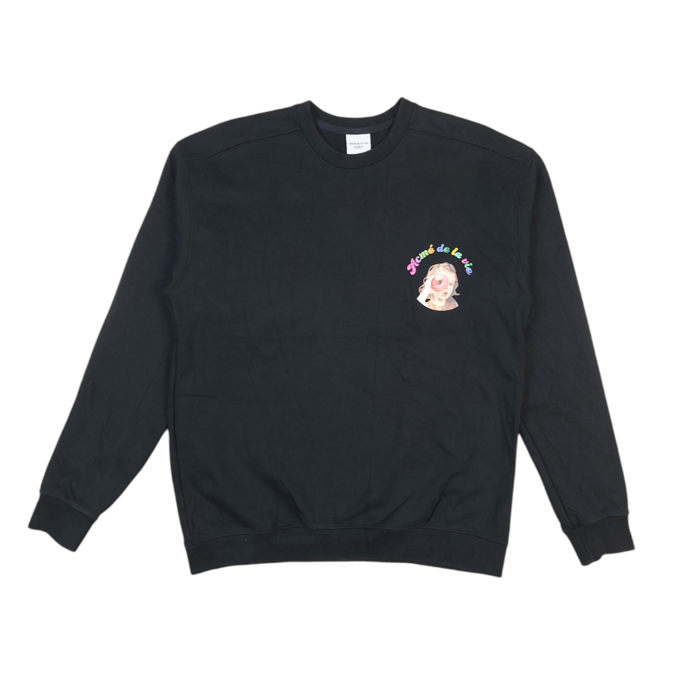 Band Tees ADLV X TWICE Doughnut KPOP MOMO ACMÉ DE LA VIE SWEATSHIRT Size US L / EU 52-54 / 3 - 2 Thumbnail