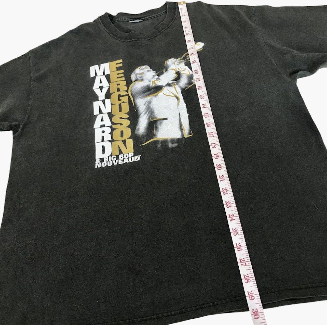 Band Tees Vintage Y2K Maynard Ferguson jazz Tour Tee XL Faded Size US XL / EU 56 / 4 - 9 Thumbnail