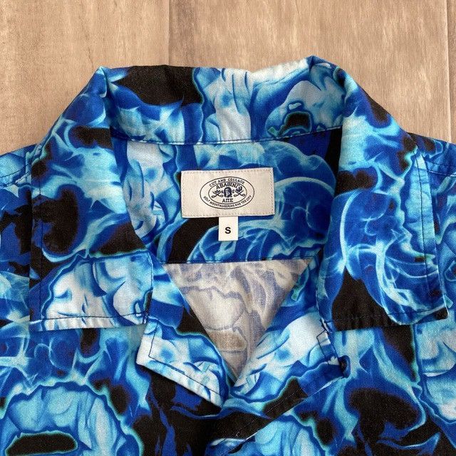 Bape BAPE FLAME Short Sleeve Shirt a bathing ape Fire Size US S / EU 44-46 / 1 - 5 Thumbnail