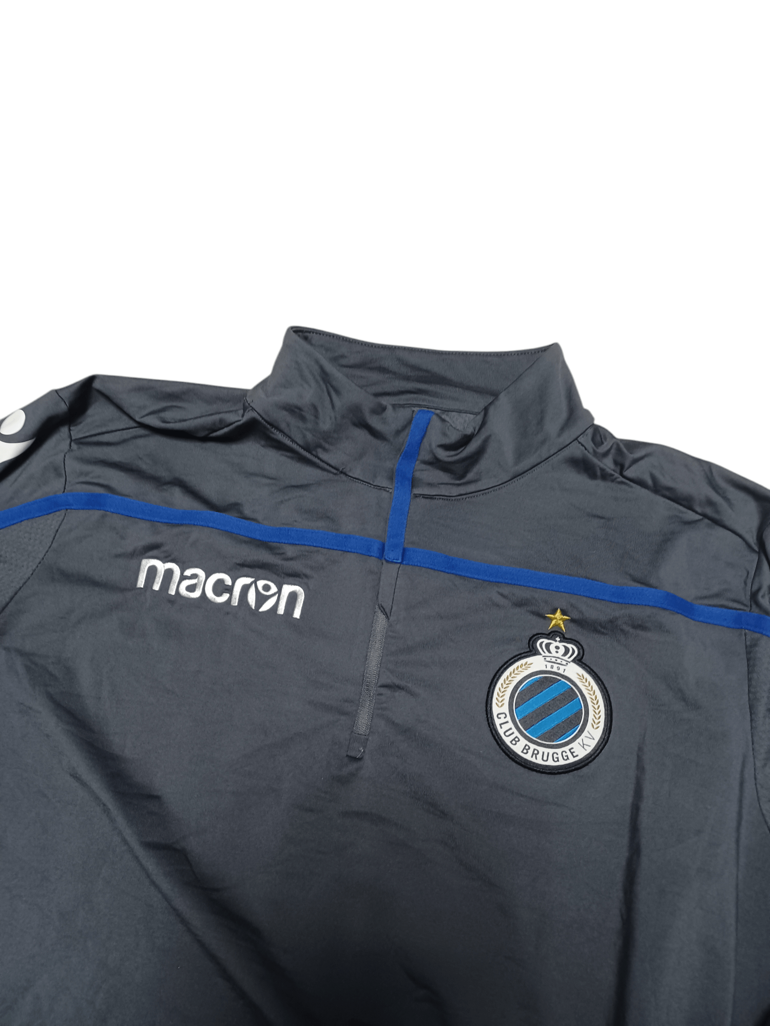 Macron FC BRUGGE MACRON SOCCER FOOTBALL THERMO SWEATSHIRT Size US XXL / EU 58 / 5 - 2 Thumbnail