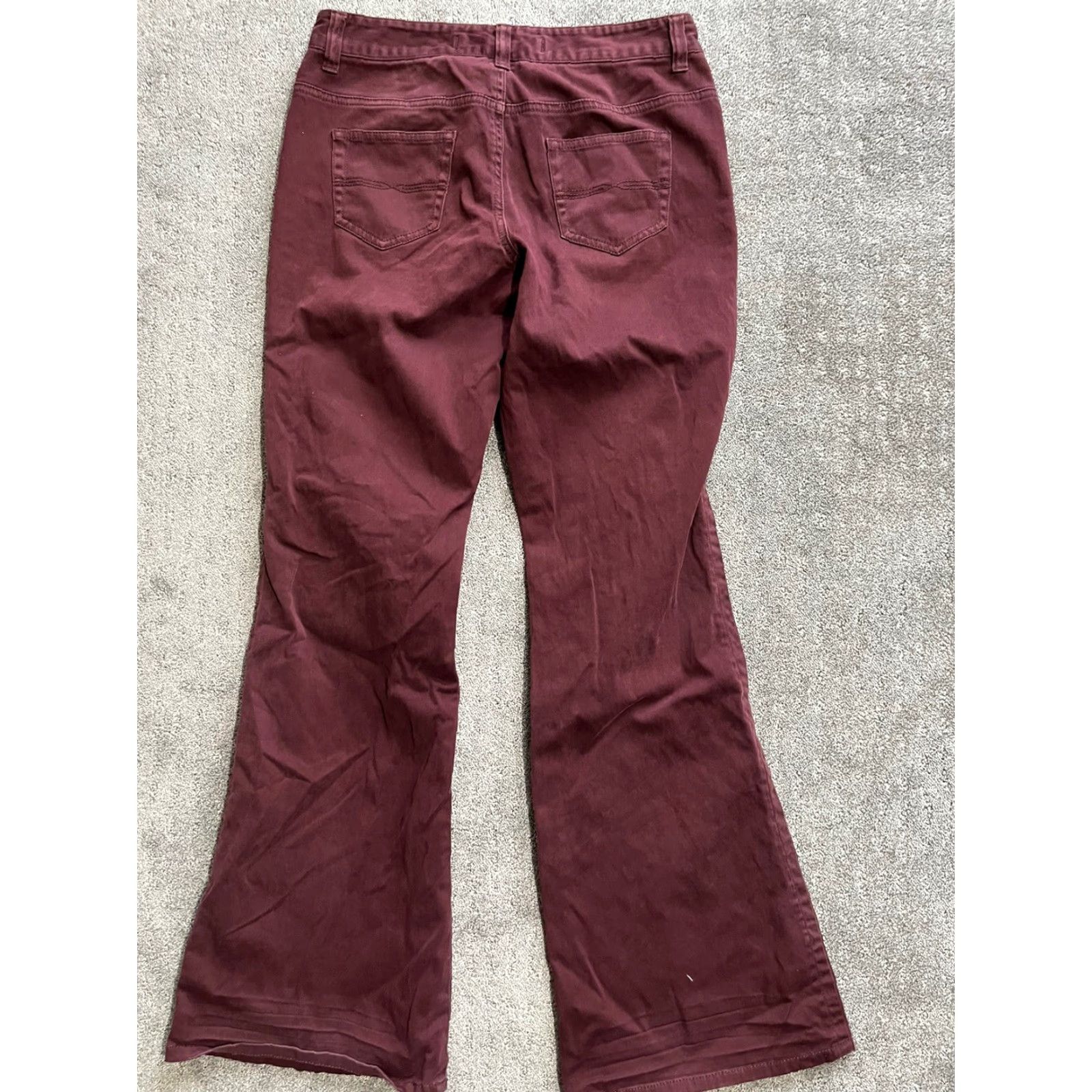 Express Vintage 1990s Express Women’s Dark Wash Denim Mom Jeans Size 6 Burgundy Size 28" / US 6 / IT 42 - 3 Thumbnail