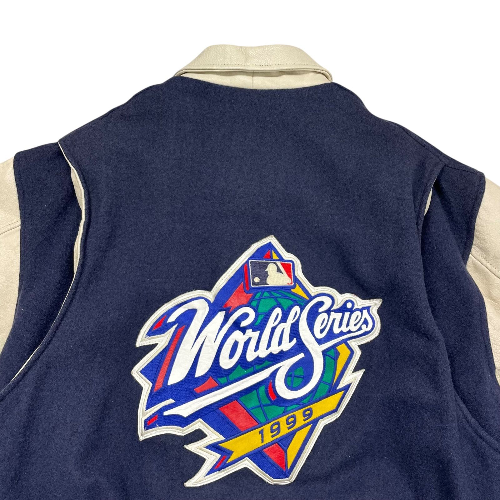 MLB VTG NEW YORK YANKEES WORLD SERIES 1999 GIII VARSITY JACKET Size US XL / EU 56 / 4 - 3 Thumbnail